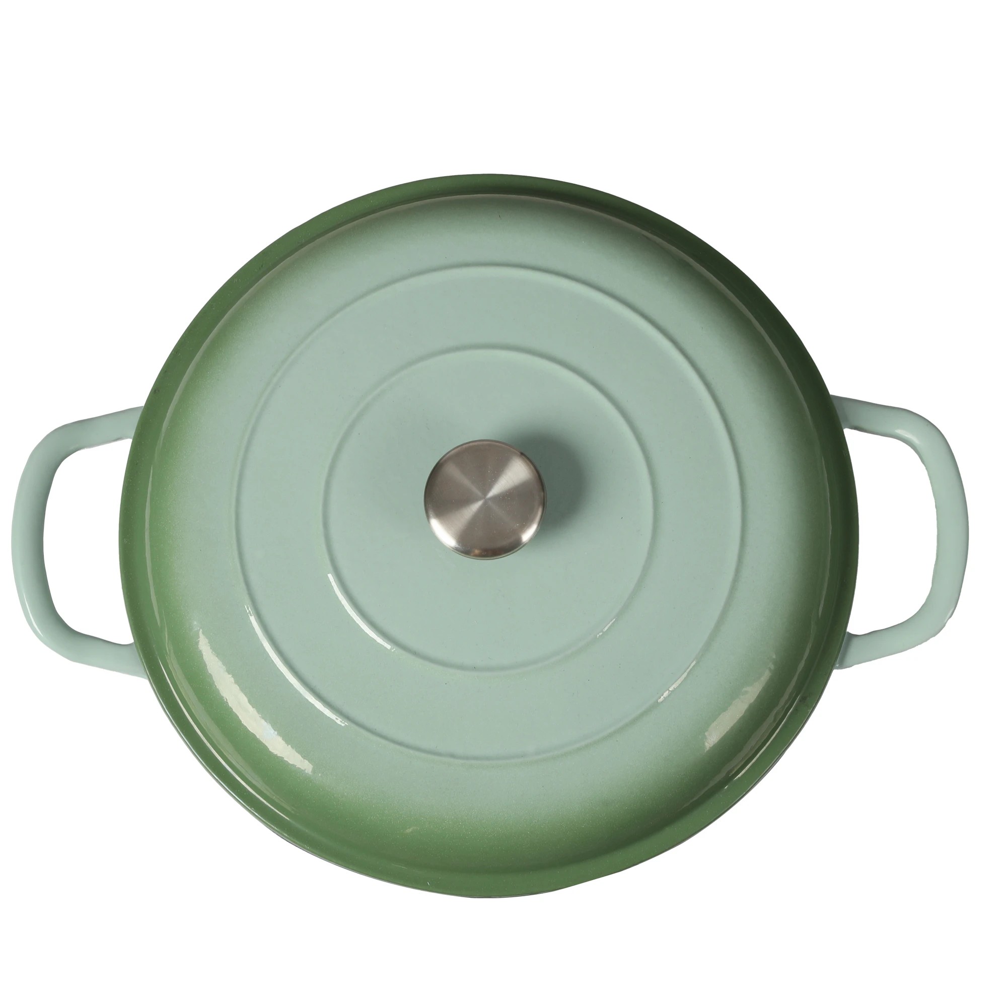 5 Toque Cast Iron Dutch 3.5l - Green, 5 of 6