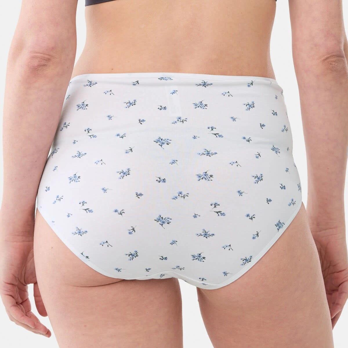 8 5 Pack Cotton Stretch Full Briefs Navy Spot, 8 of 9