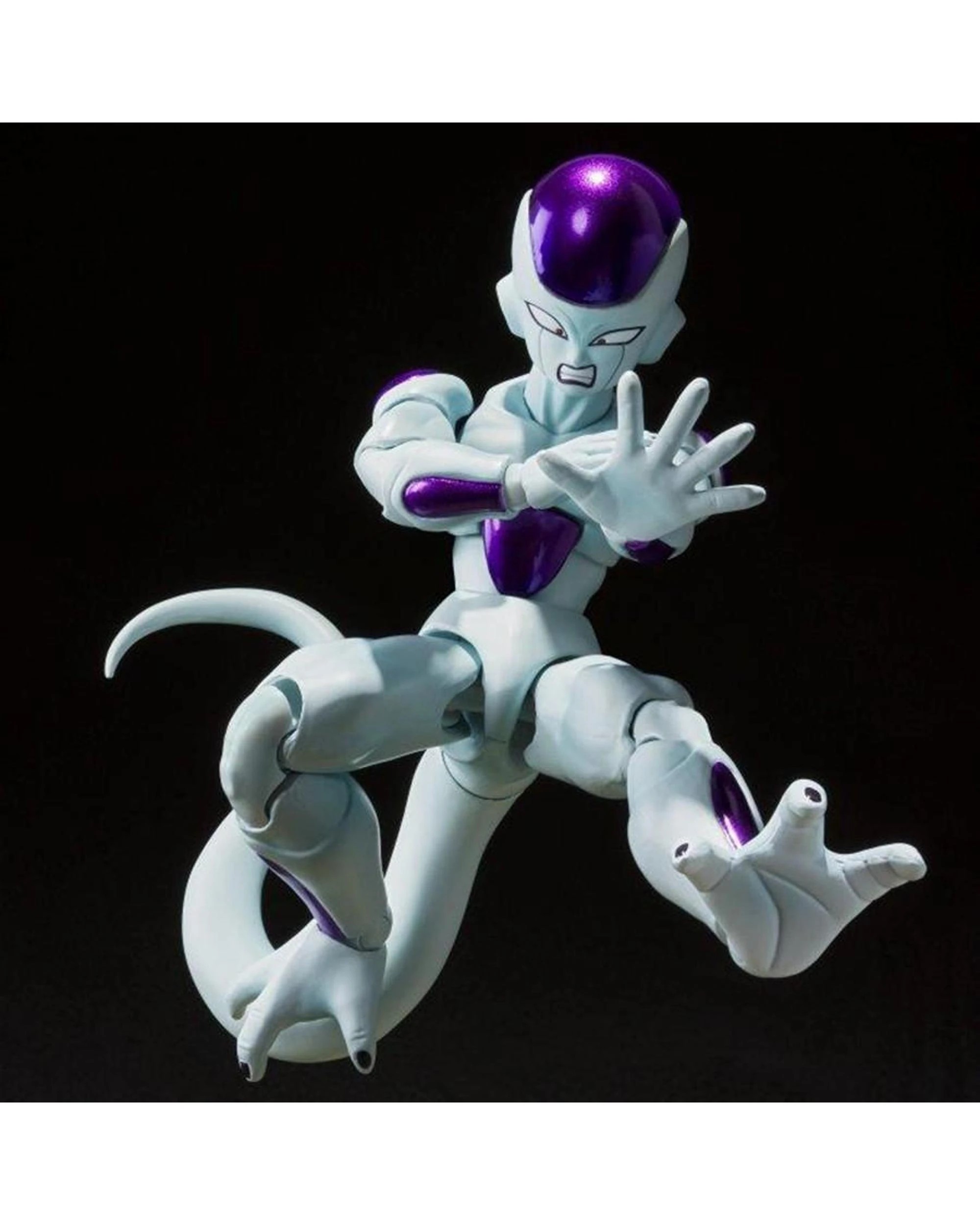 5 Tamashii Nations S.H.Figuarts Dragon Ball Z Frieza Fourth Form Figure, 5 of 7