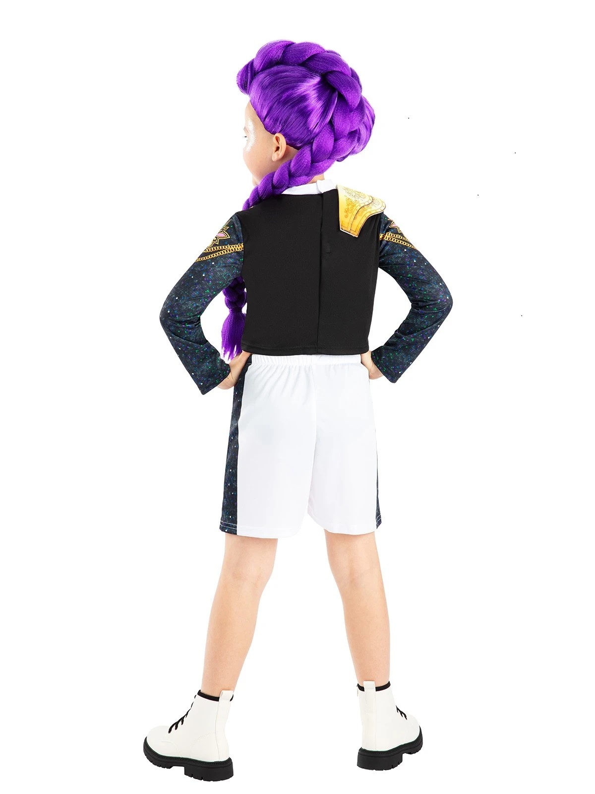 3 KPop Demon Hunters Rumi Gold Kids Costume - Ages 6+, 3 of 7