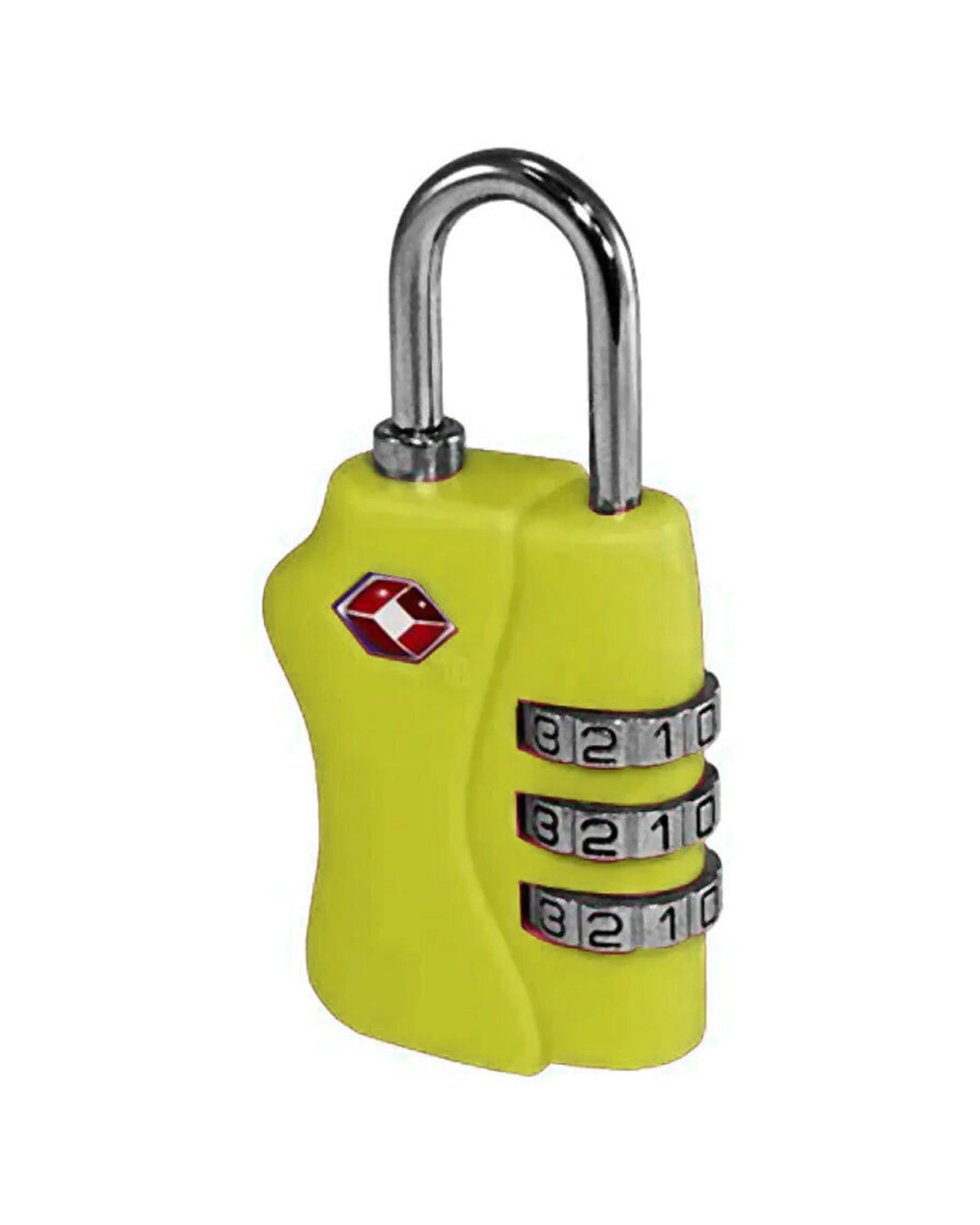 2 Tosca 2Pk Tsa Approved Luggage Bag Combination Lock - Yellow, 2 of 2