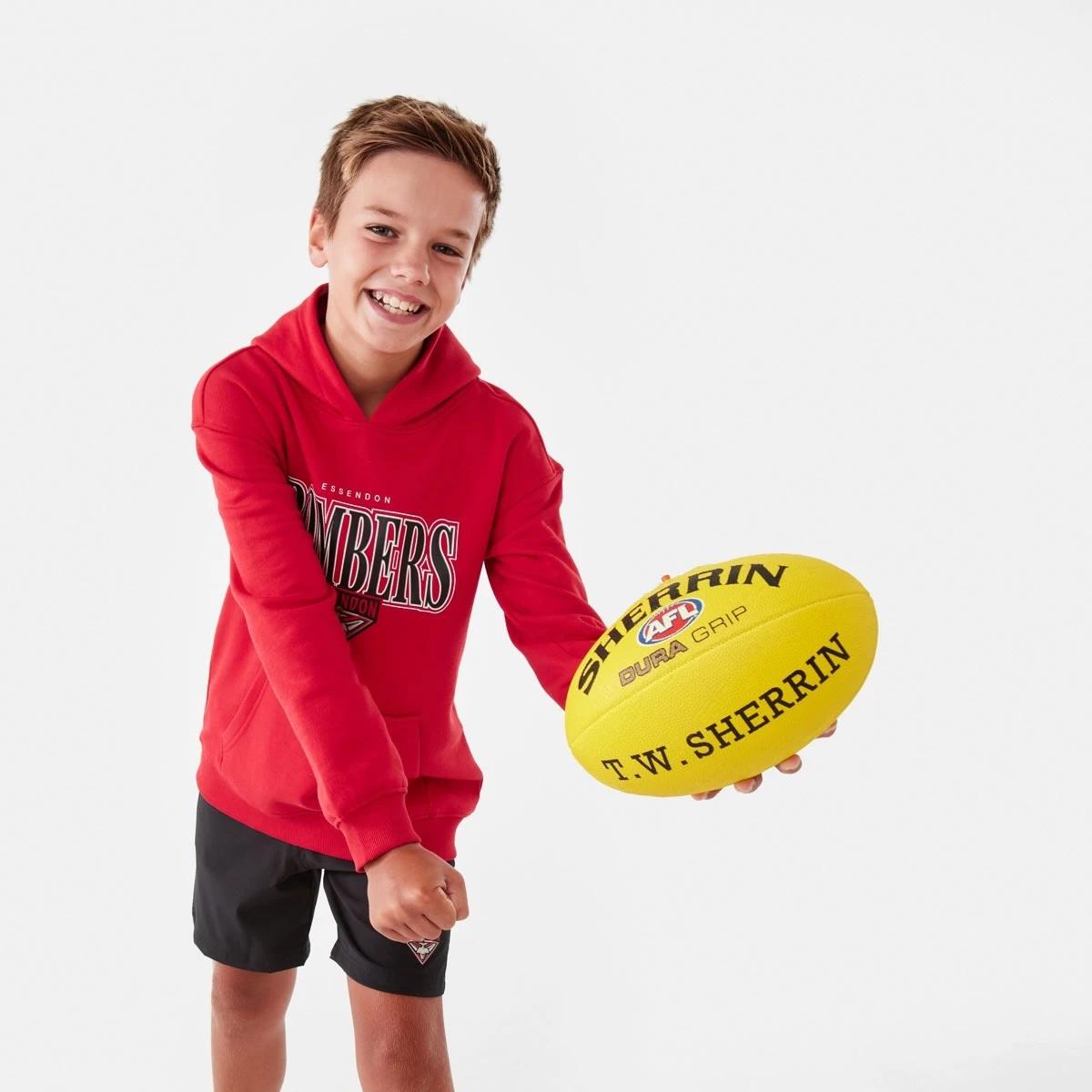 1 Official AFL Kids Hoodie Essendon, 1 of 10