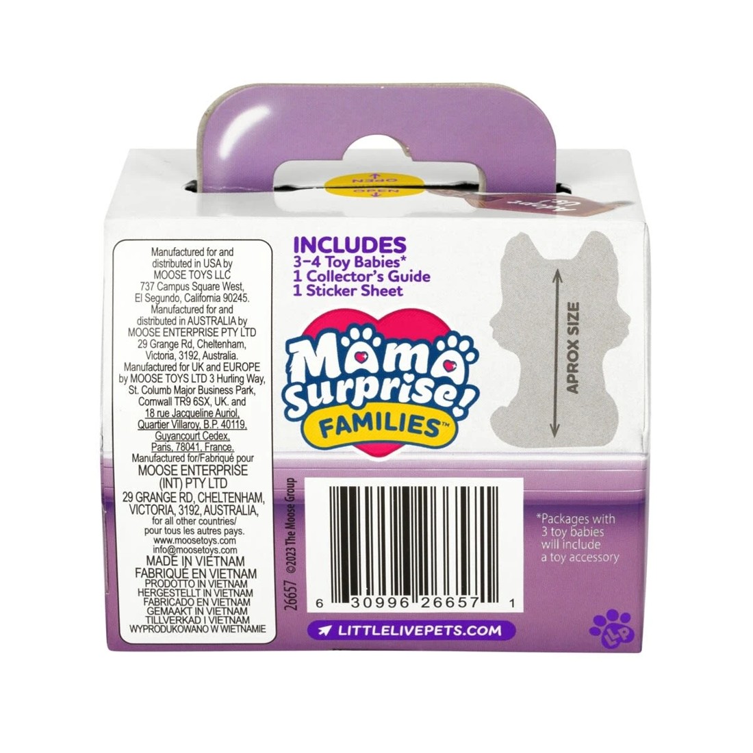 9 Little Live Pets Mama Surprise Families Adoption Pack - Assorted, 9 of 9
