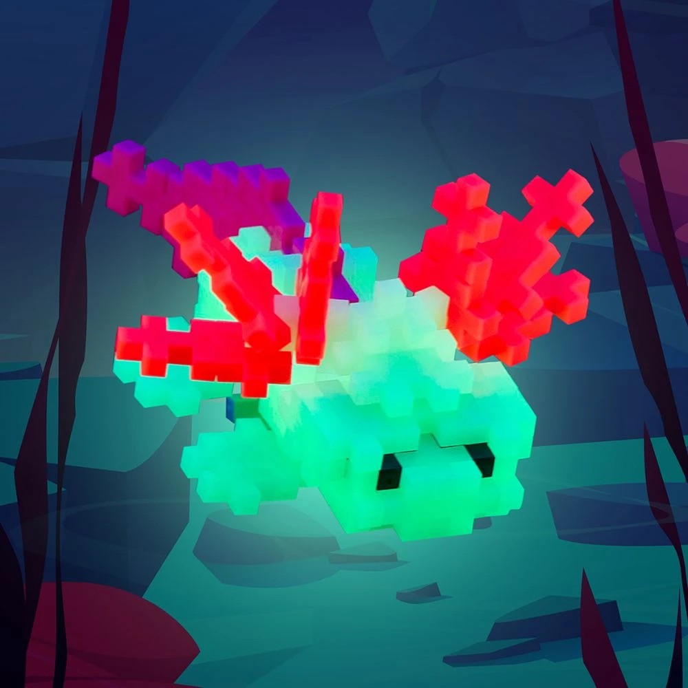 4 Plus-Plus Axolotl 100 Pieces, 4 of 5