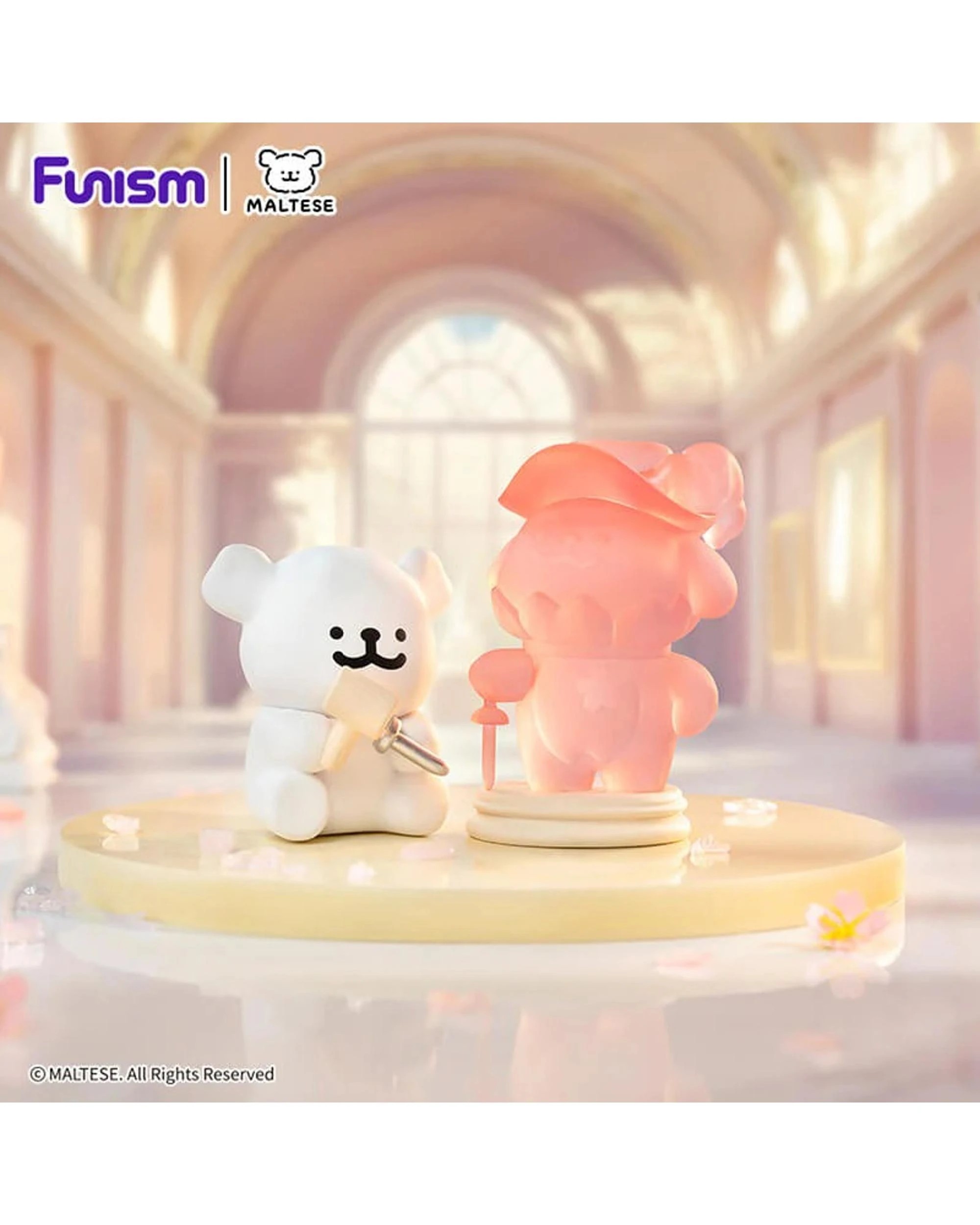 4 Funism Maltese Cherry Blossom Series Figures Blind Box, 4 of 9
