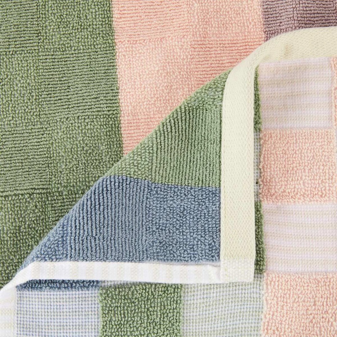 2 Check Cotton Hand Towel, 2 of 5