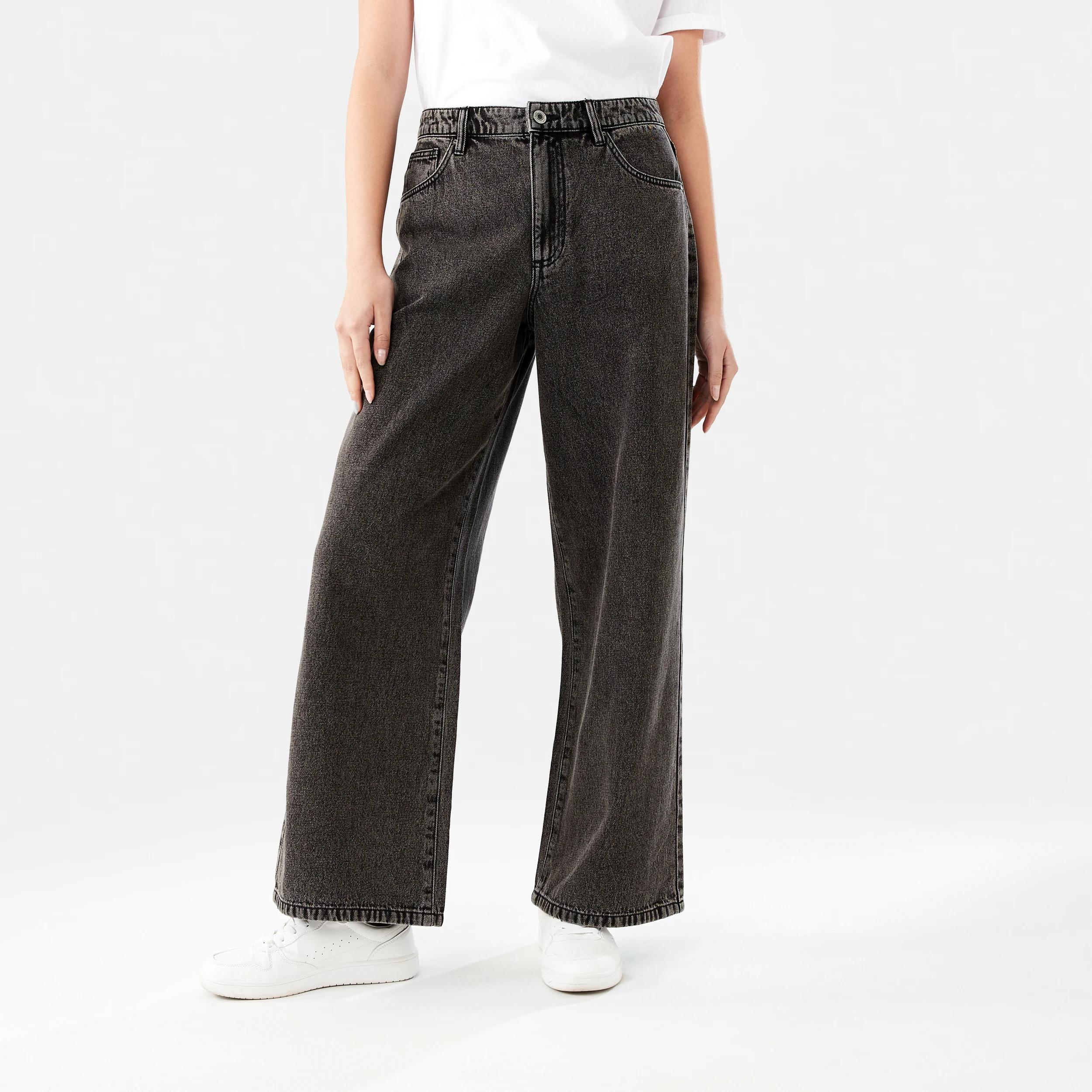 1 Wide Leg Jeans BLACK WASH, 1 of 10