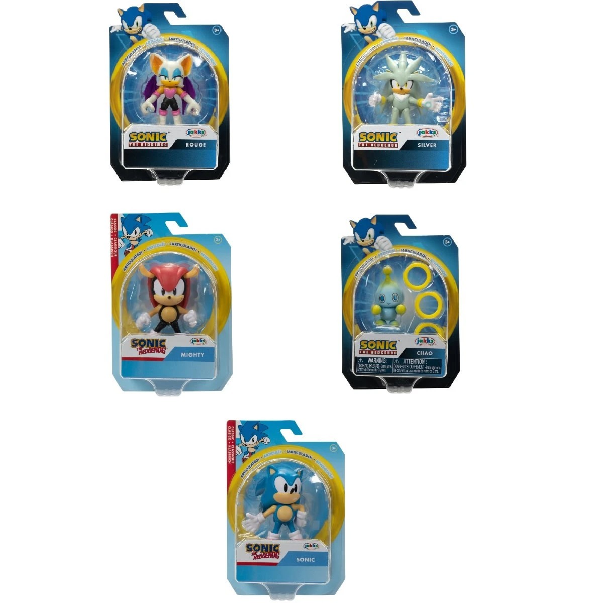 1 6cm Sonic the Hedgehog Action Figure - Assorted, 1 of 10