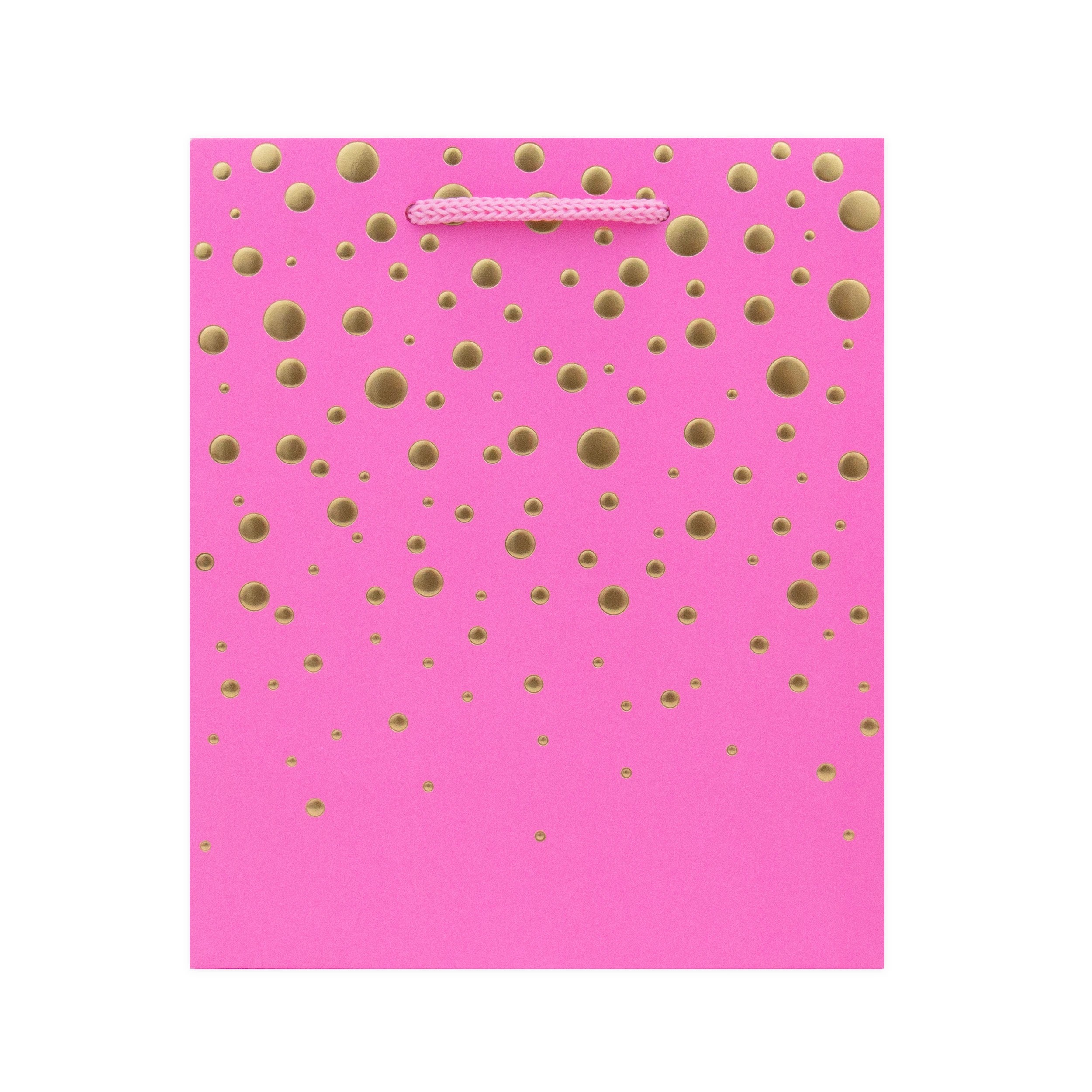 1 Hallmark Gift Bag - Small, Pink Dots, 1 of 3