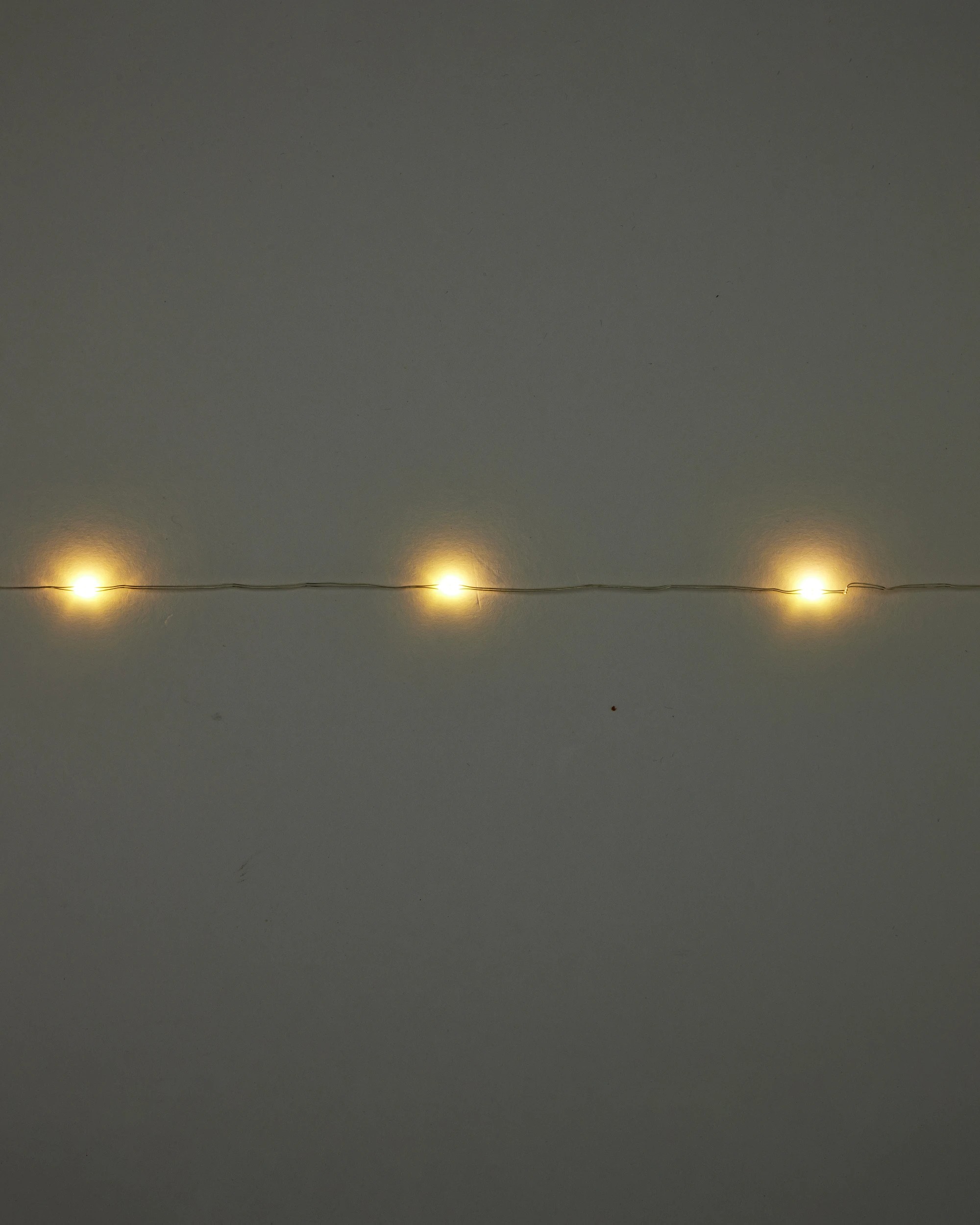 1 51 LED Silver Wire String Lights, 1 of 6