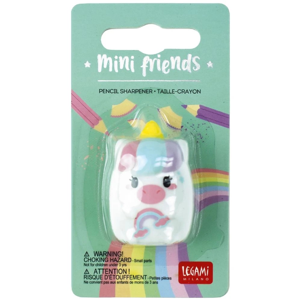 4 Legami Mini Friends Pencil Sharpener Unicorn, 4 of 4
