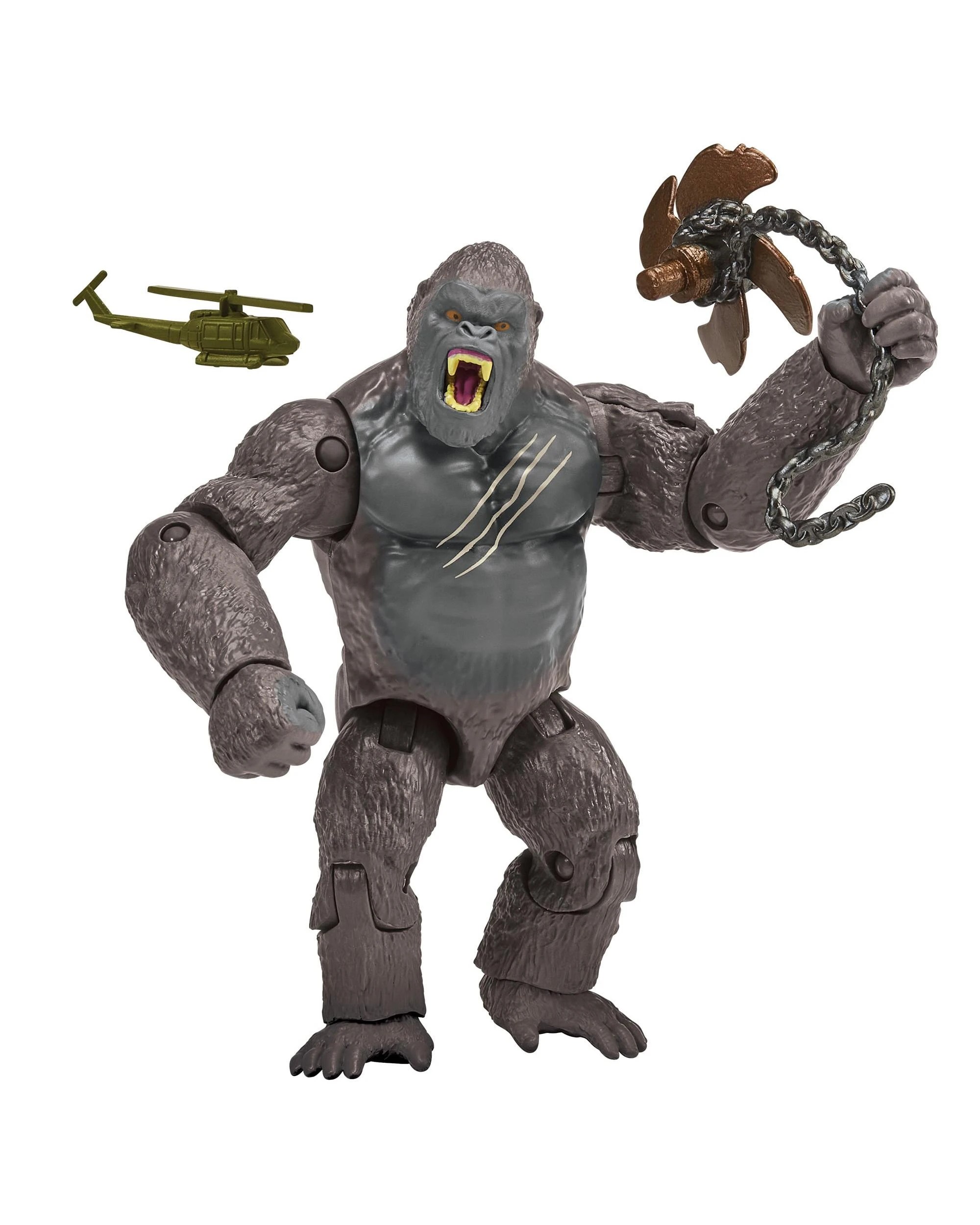 4 MonsterVerse Kong: Skull Island Kong 6 inch Action Figure, 4 of 6