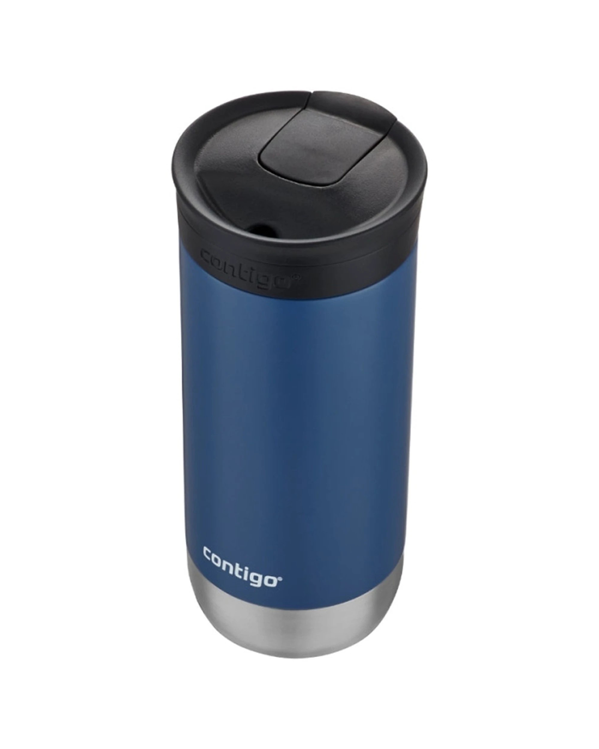 2 Contigo Huron Snapseal Travel Mug Hot Cold Leak Resistant 473ml Corn - Blue, 2 of 6