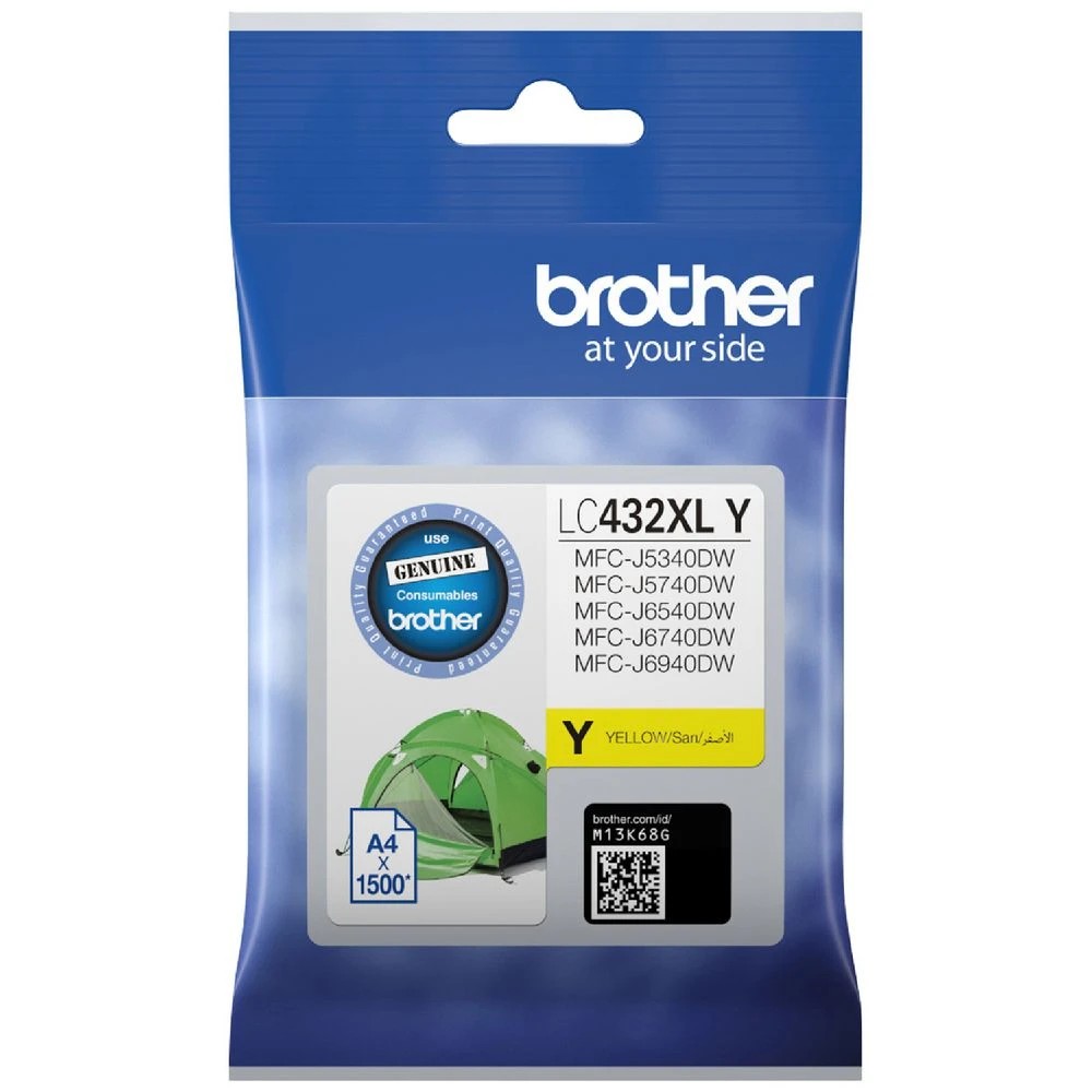1 Brother INKvestment LC 432XL Ink Cartridge Yellow, 1 of 1