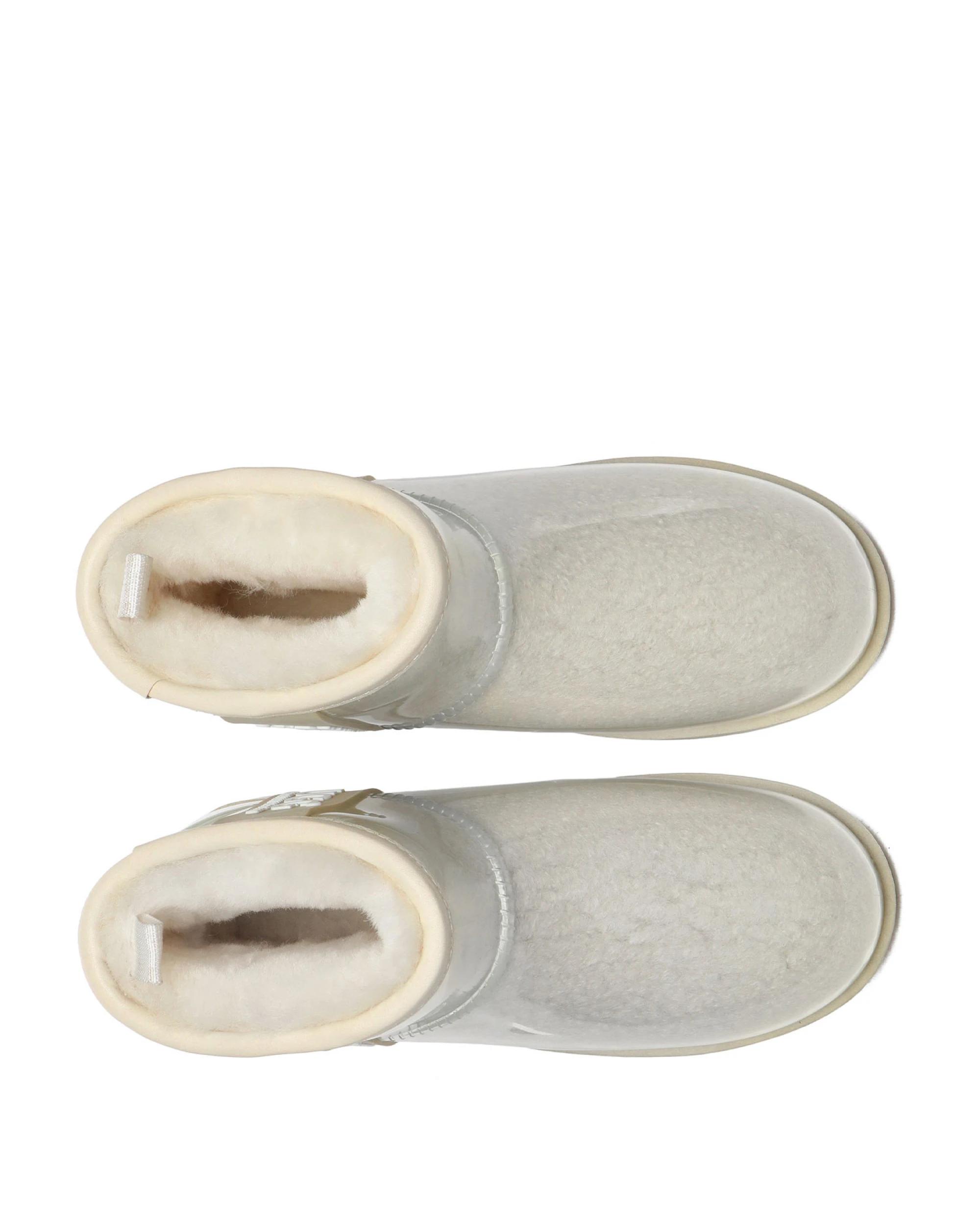 5 Australian Shepherd UGG Womens Coated Mini Waterproof Boots IVORY, 5 of 5