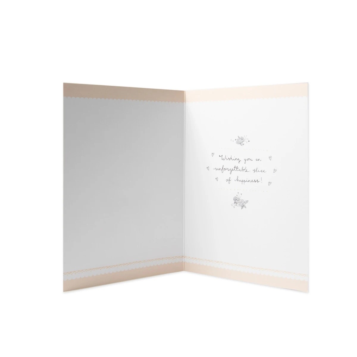 2 Connections from Hallmark Wedding Congratulations Card - Slice of Happiness, 2 of 3