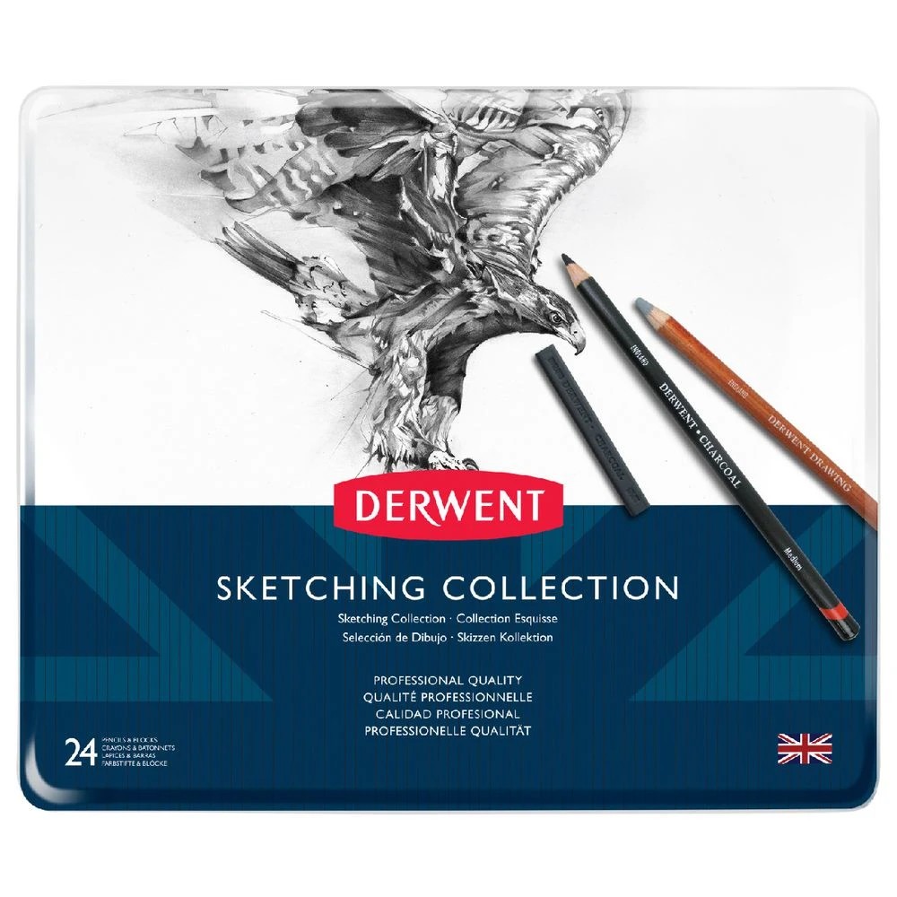 2 Derwent Sketching Collection Set 24 Pack, 2 of 3