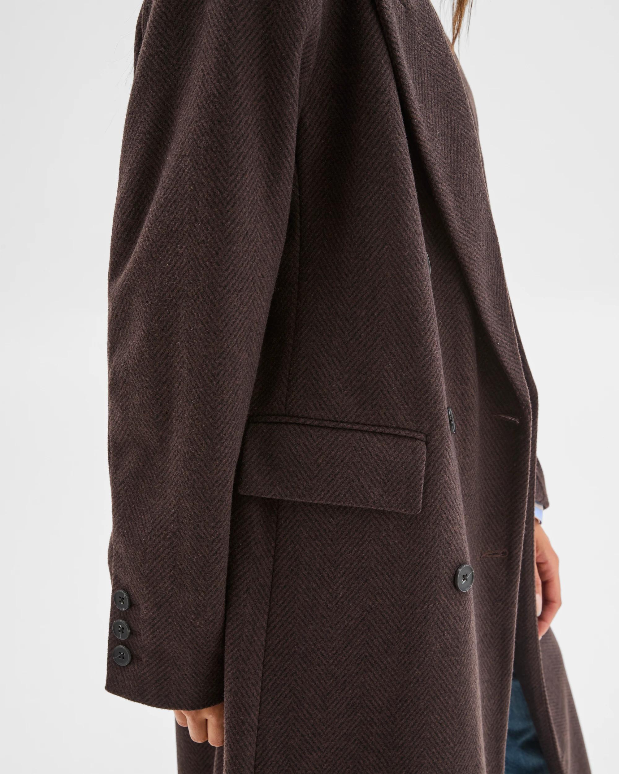 5 Lily Loves Winter Coat HERRINGBONE, 5 of 7