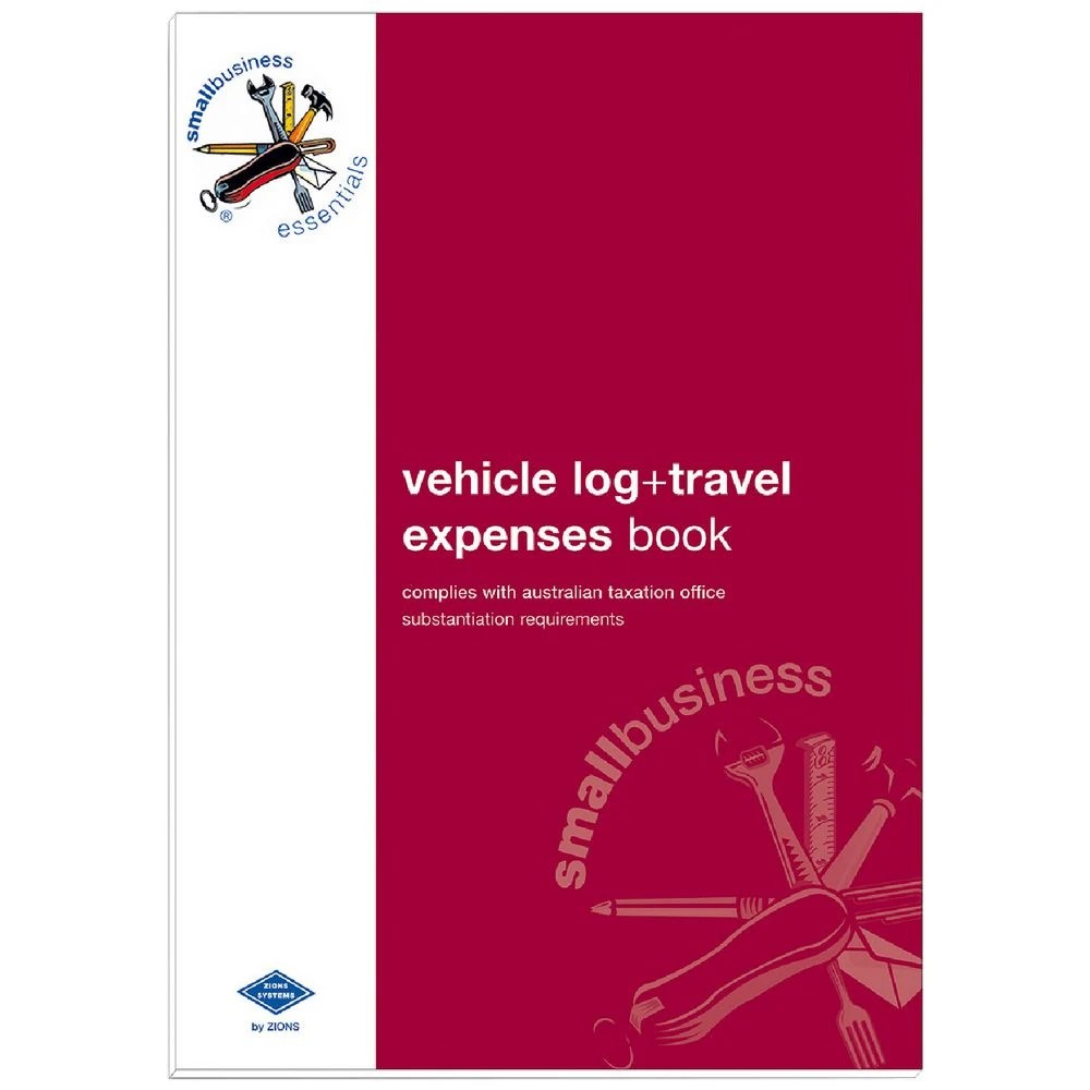 1 Zions SBE10 Vehicle Log and Expenses Book, 1 of 2