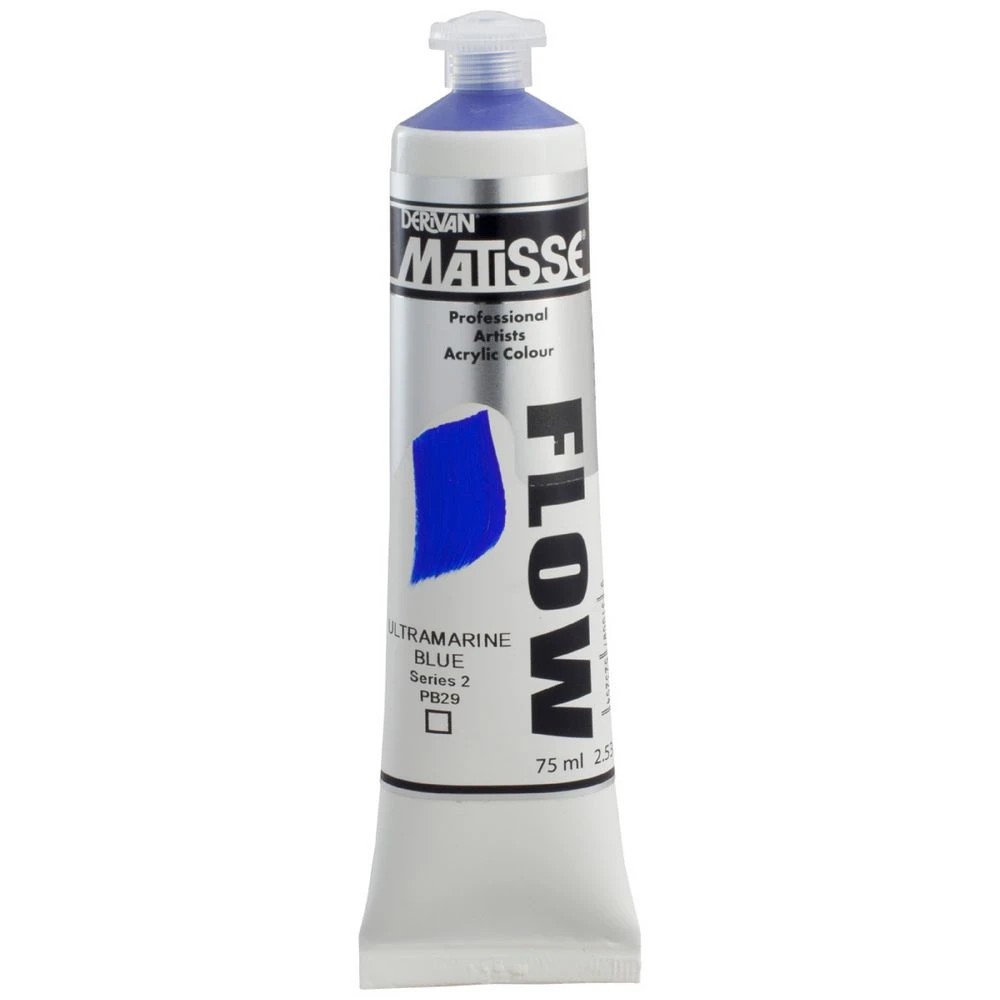 1 Derivan Matisse Flow Paint 75mL Ultra Blue S2, 1 of 2