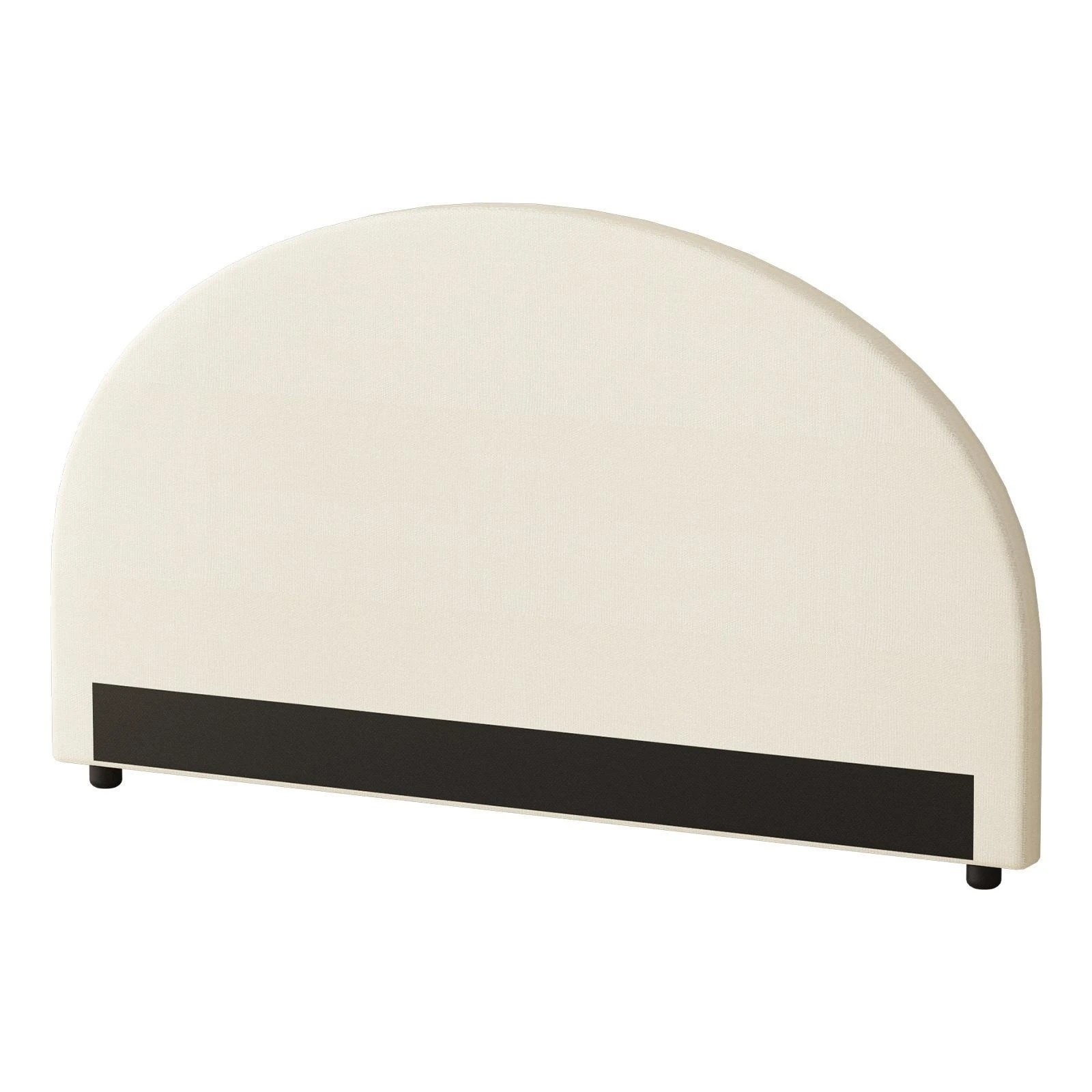 1 Oikiture Bed Head King Size Headboard Bedhead
 - Beige, 1 of 10