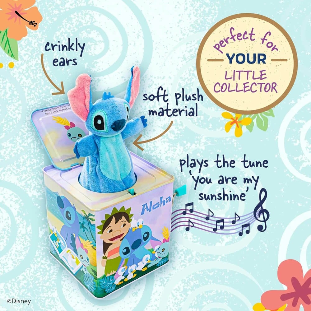 5 Disney Baby - Stitch, Jack-in-the-box, Activity Toy, 6 months+, 5 of 5