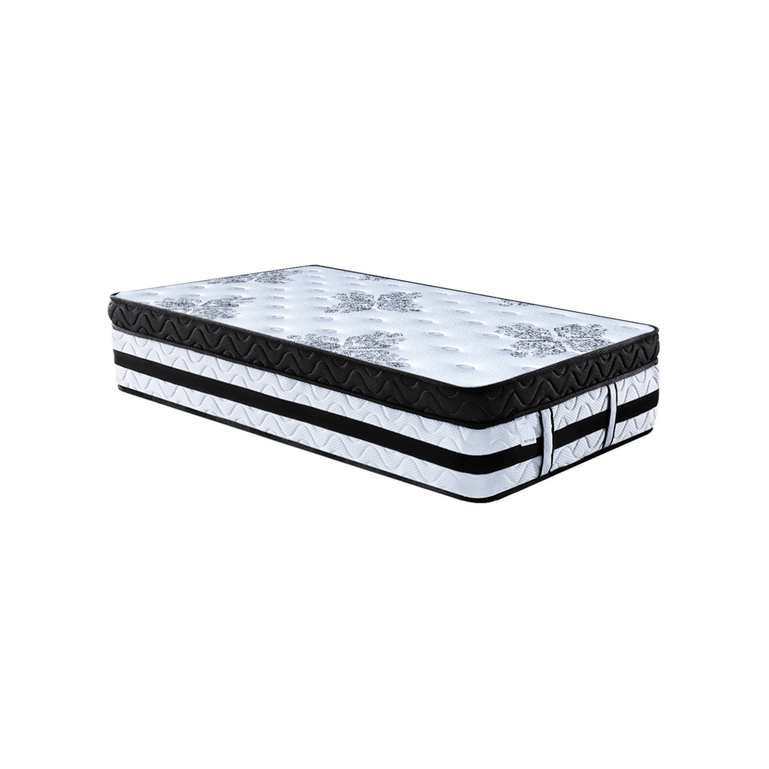 1 Laura Hill King Single Mattress With Euro Top - 34cm, 1 of 8