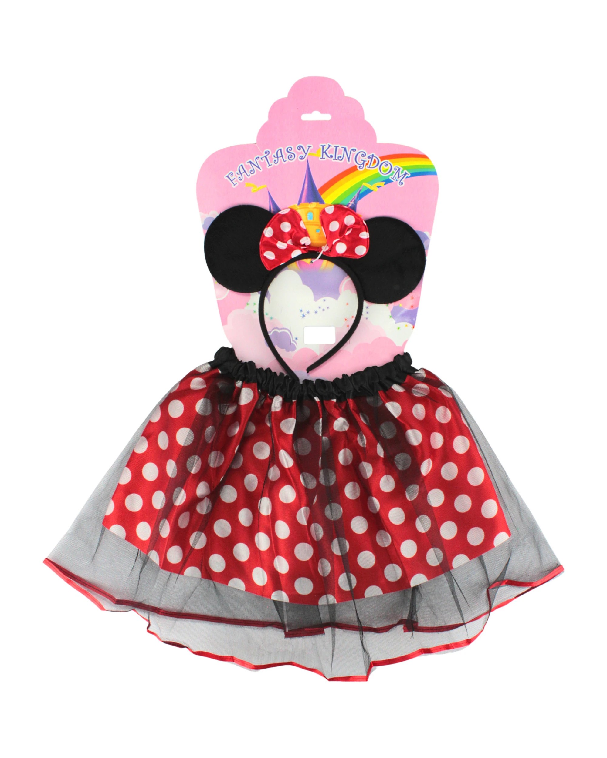 2 Party Planet Girls Minnie Tutu and Headband Set, 2 of 3