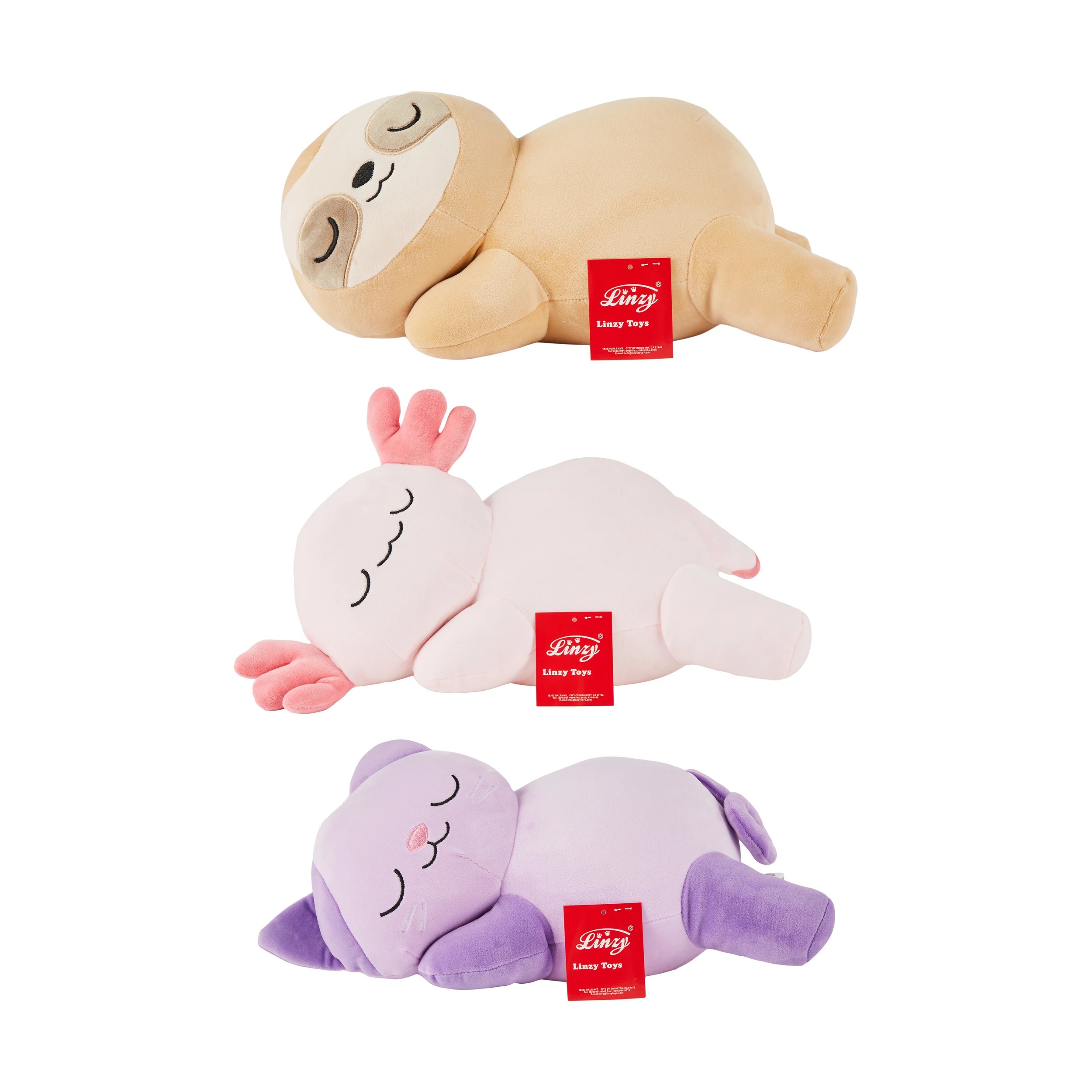 3 Weighted Plush Toy - Assorted, 3 of 3