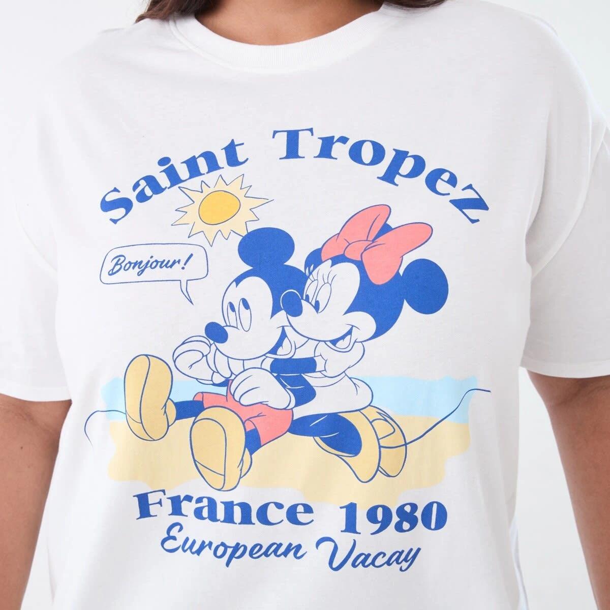 5 Curve Minnie License Short Sleeve T-shirt MINNIE VACAY, 5 of 6