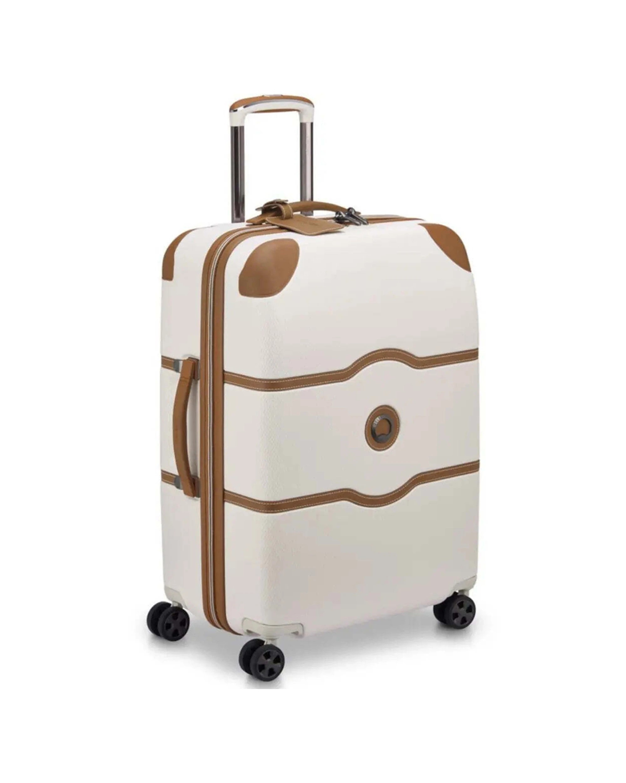 4 Delsey Chatelet Air 2.0 66 cm 4-Wheel Suitcase TSA Lock Patented Zip Secure Angora - White, 4 of 6