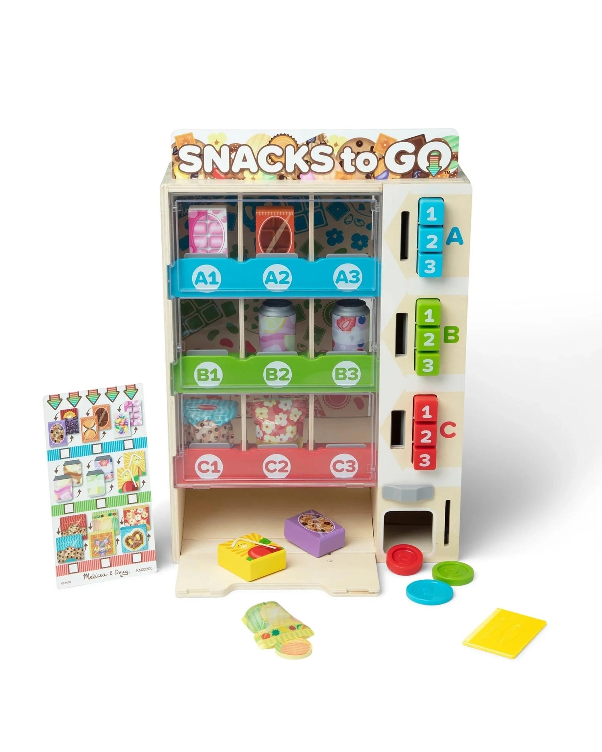 3 Melissa and Doug Vending Machine Play Set, 3 of 9
