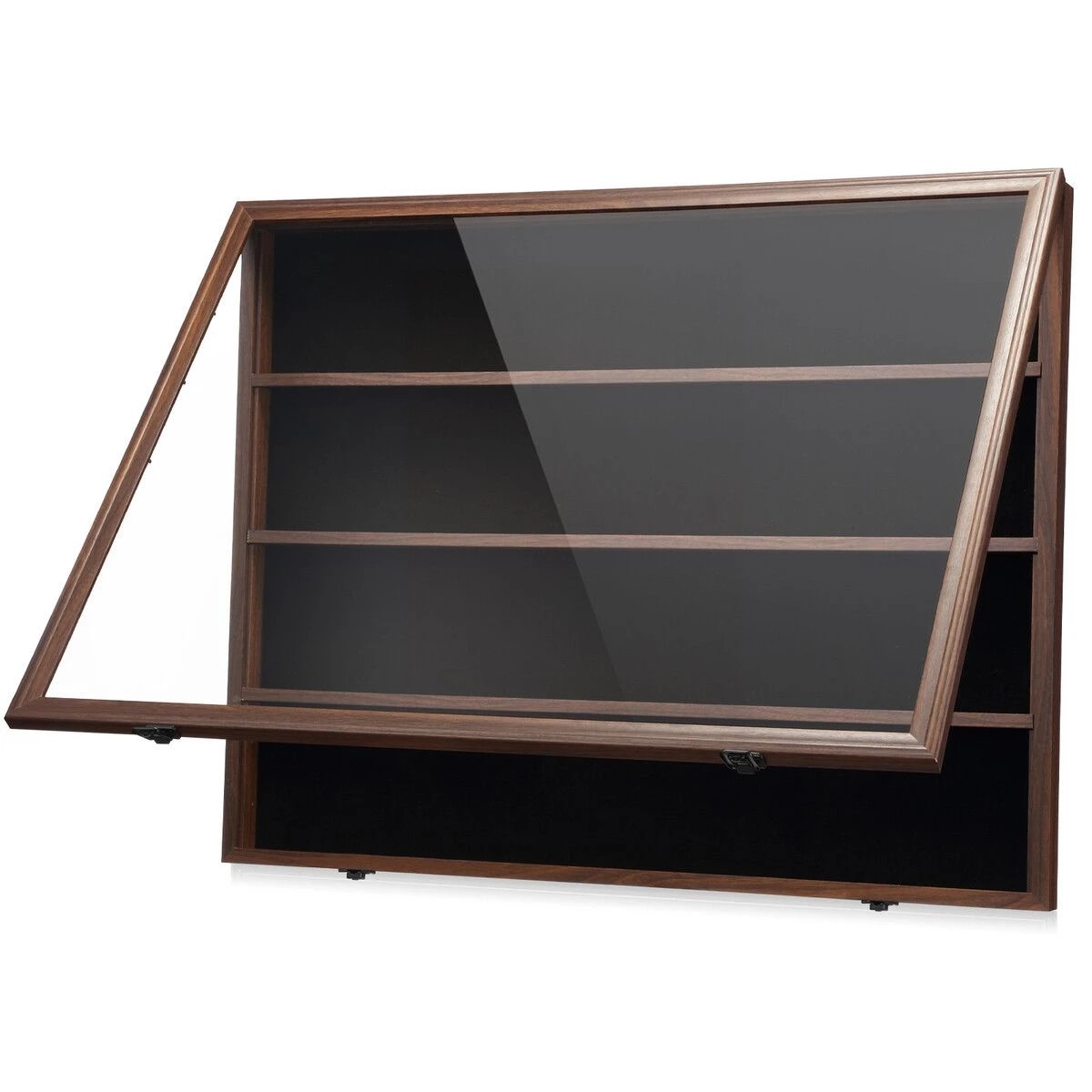 3 AUSWAY Sports Card Display Case UV Graded Wall Mounted Cabinet, 3 of 6