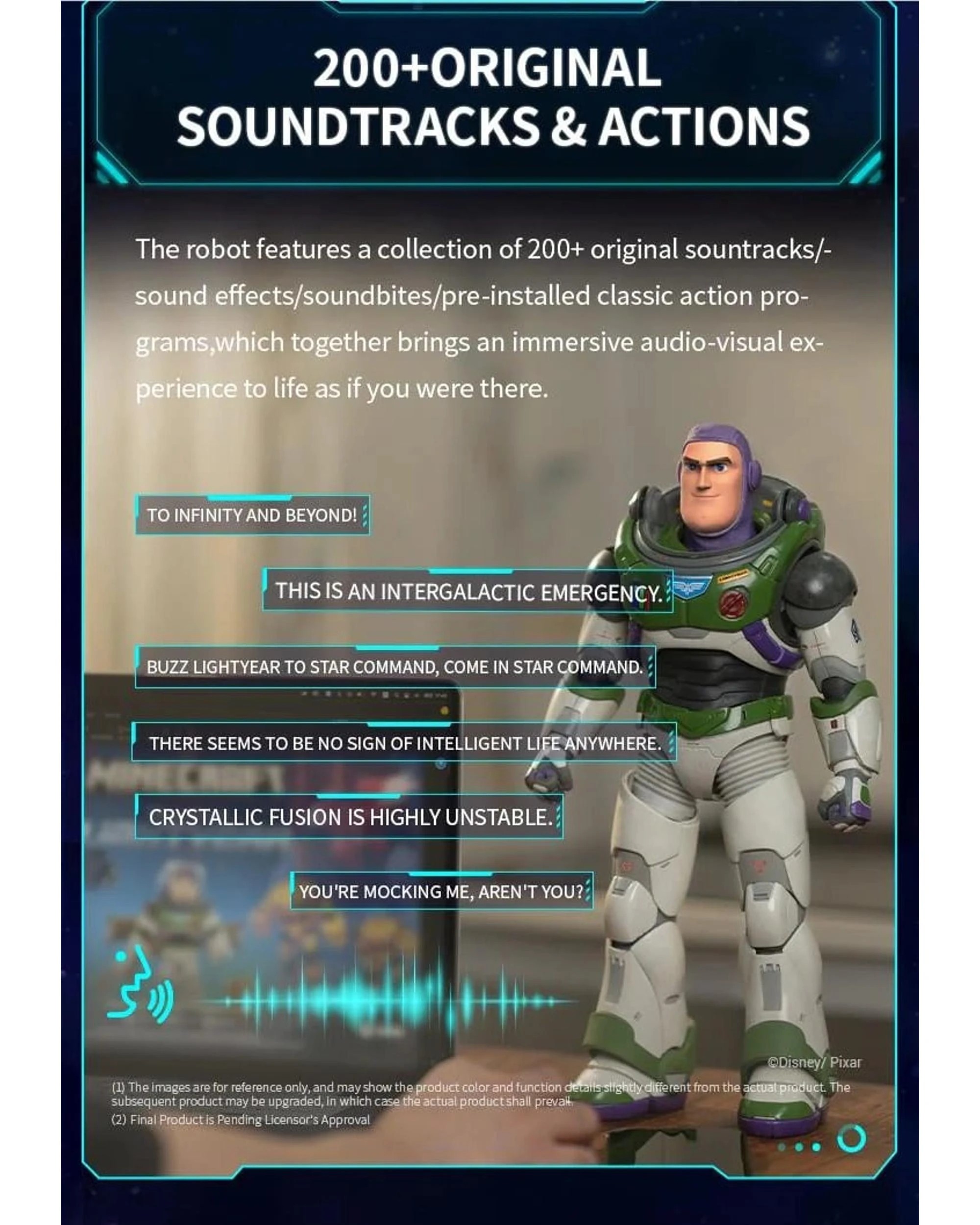 10 Robosen Buzz Lightyear Infinity Pack Limited Edition Robot, 10 of 10