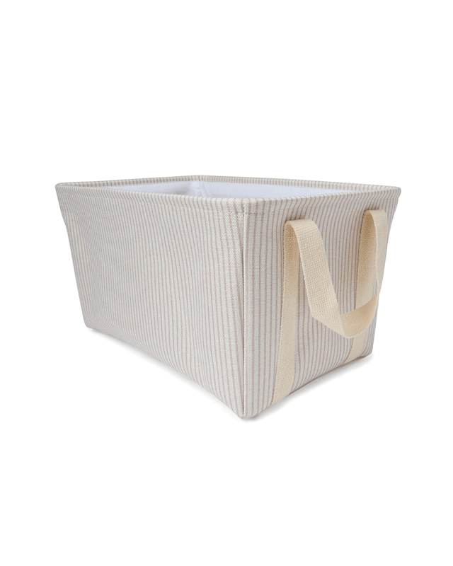 Rectangle Stripe Basket - B