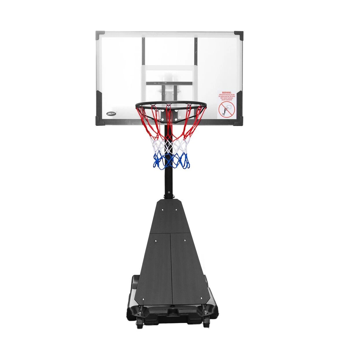 3 Genki Adjustable Height Portable Basketball Hoop System Backyard - Multi, 3 of 7