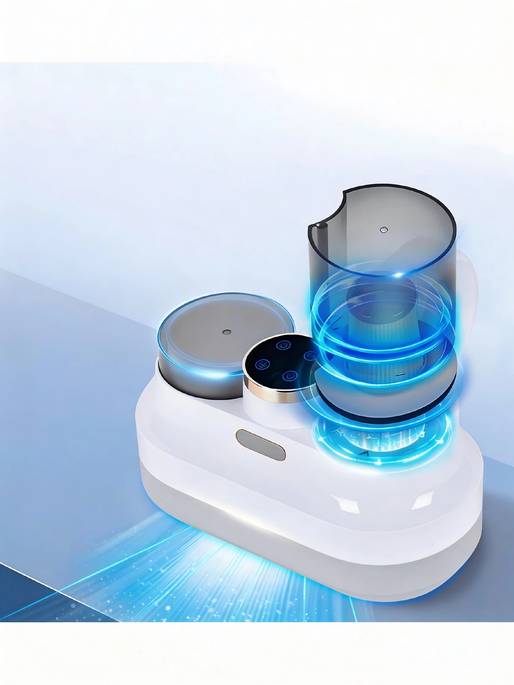 7 Advwin Cordless Mite Cleaner, 9000pa Portable Dust Mite Vacuum Suction For Bed/mattress/pet Hair - Washable Hepa Filter, 7 of 8