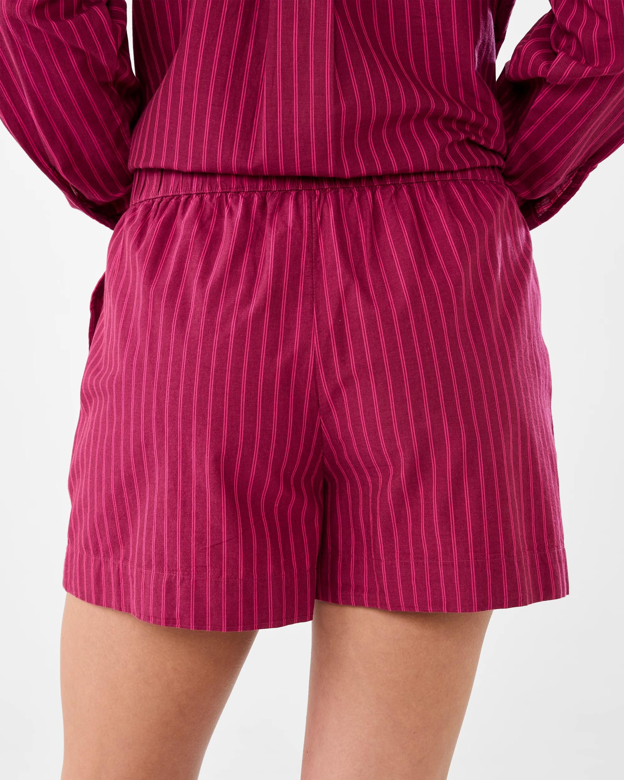 3 Poplin Stripe Boxer Shorts Cran Strpe, 3 of 6