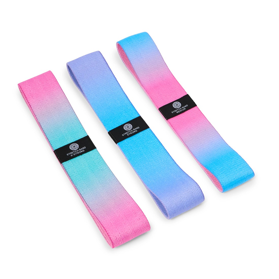 6 3 Pack Fabric Resistance Bands, 6 of 10