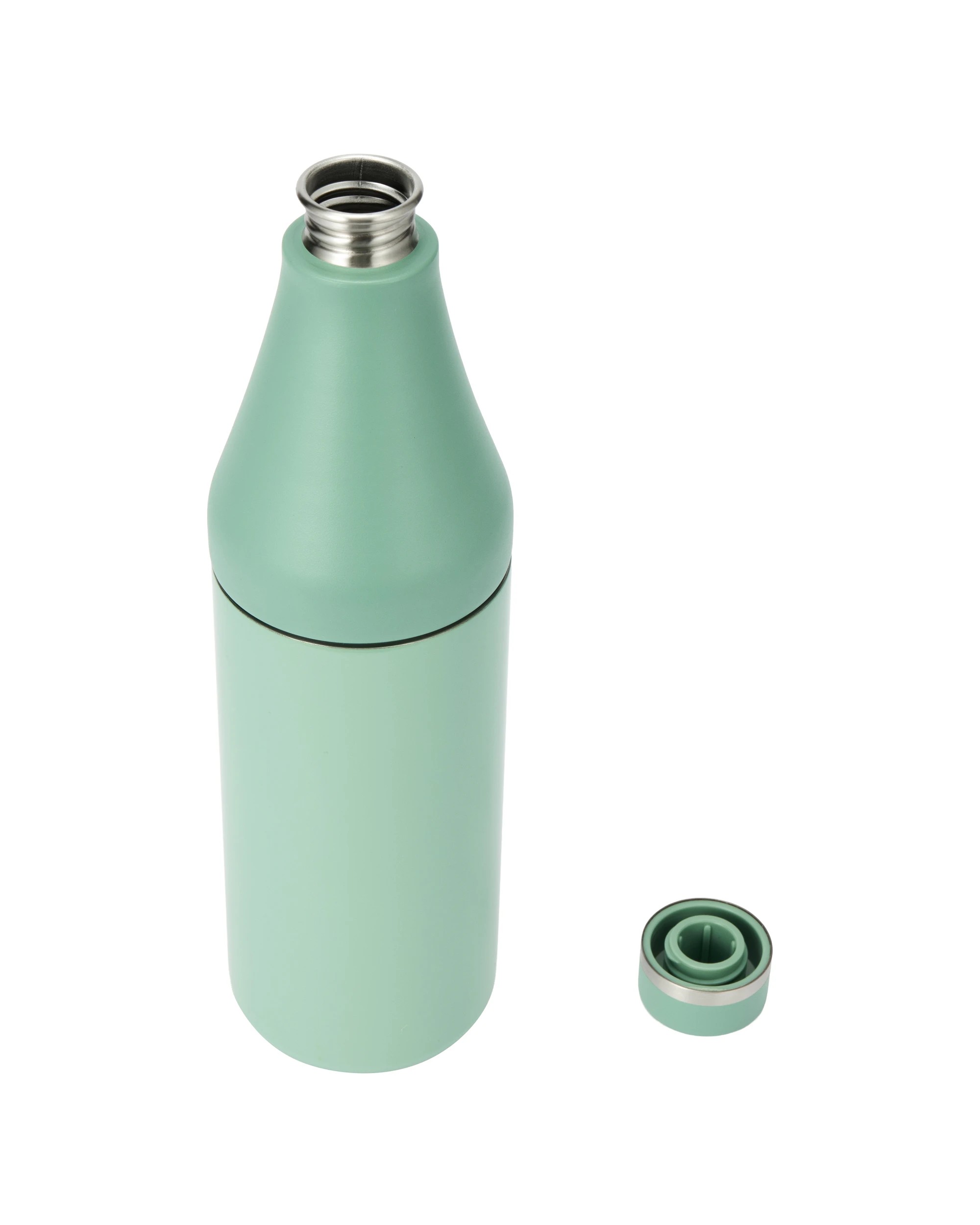 4 600ml Green Stainless Steel Drink Bottle, 4 of 6