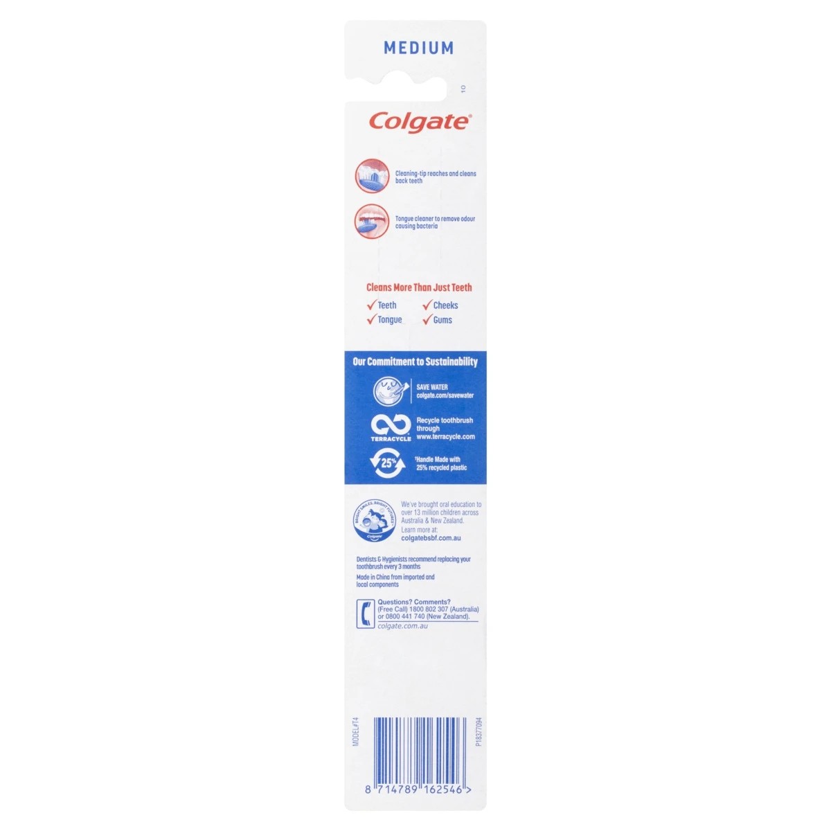 2 Colgate Extra Clean Medium Toothbrush -, 2 of 9