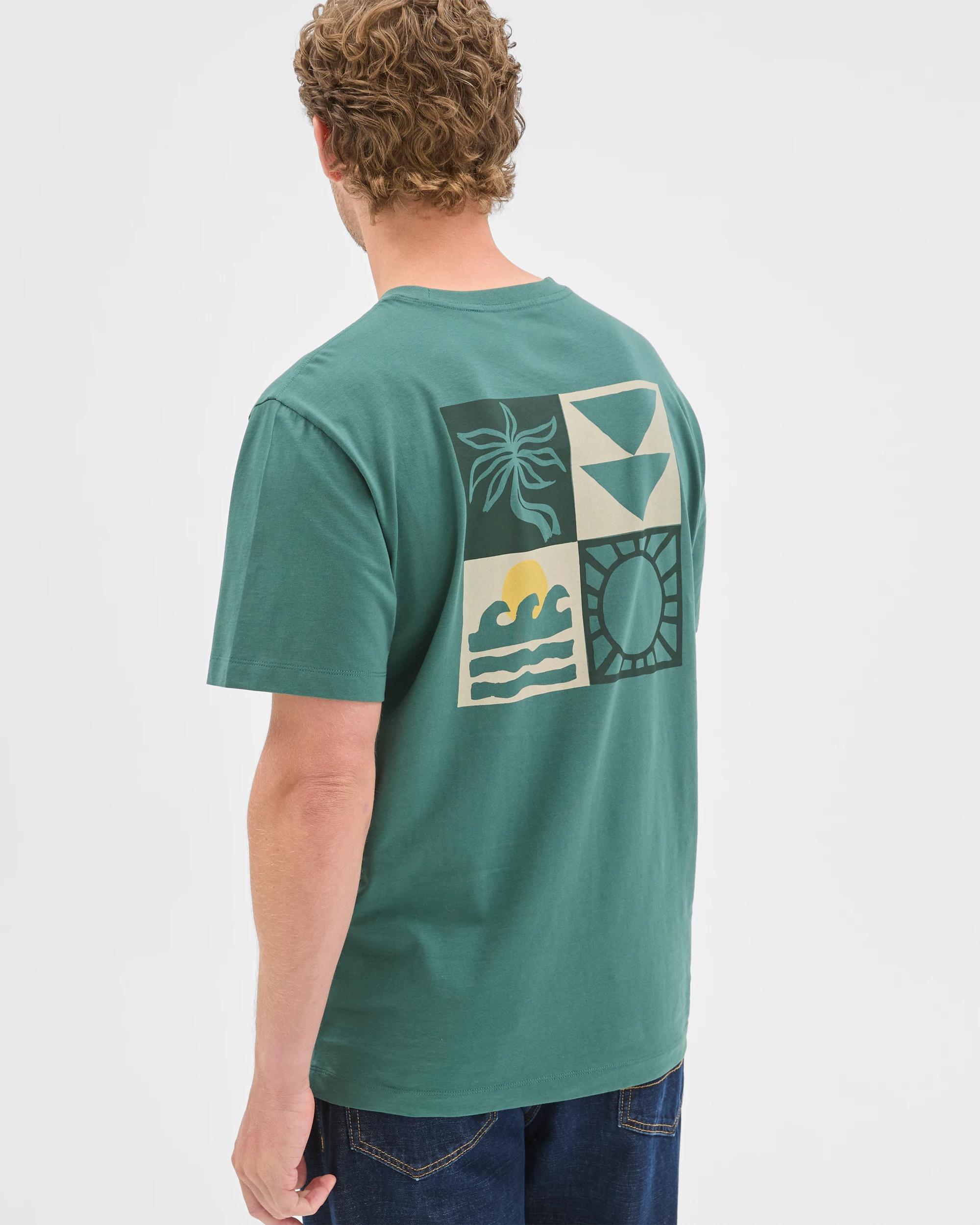 6 Target Man Australian Cotton Graphic T-Shirt BISTRO GREEN, 6 of 6