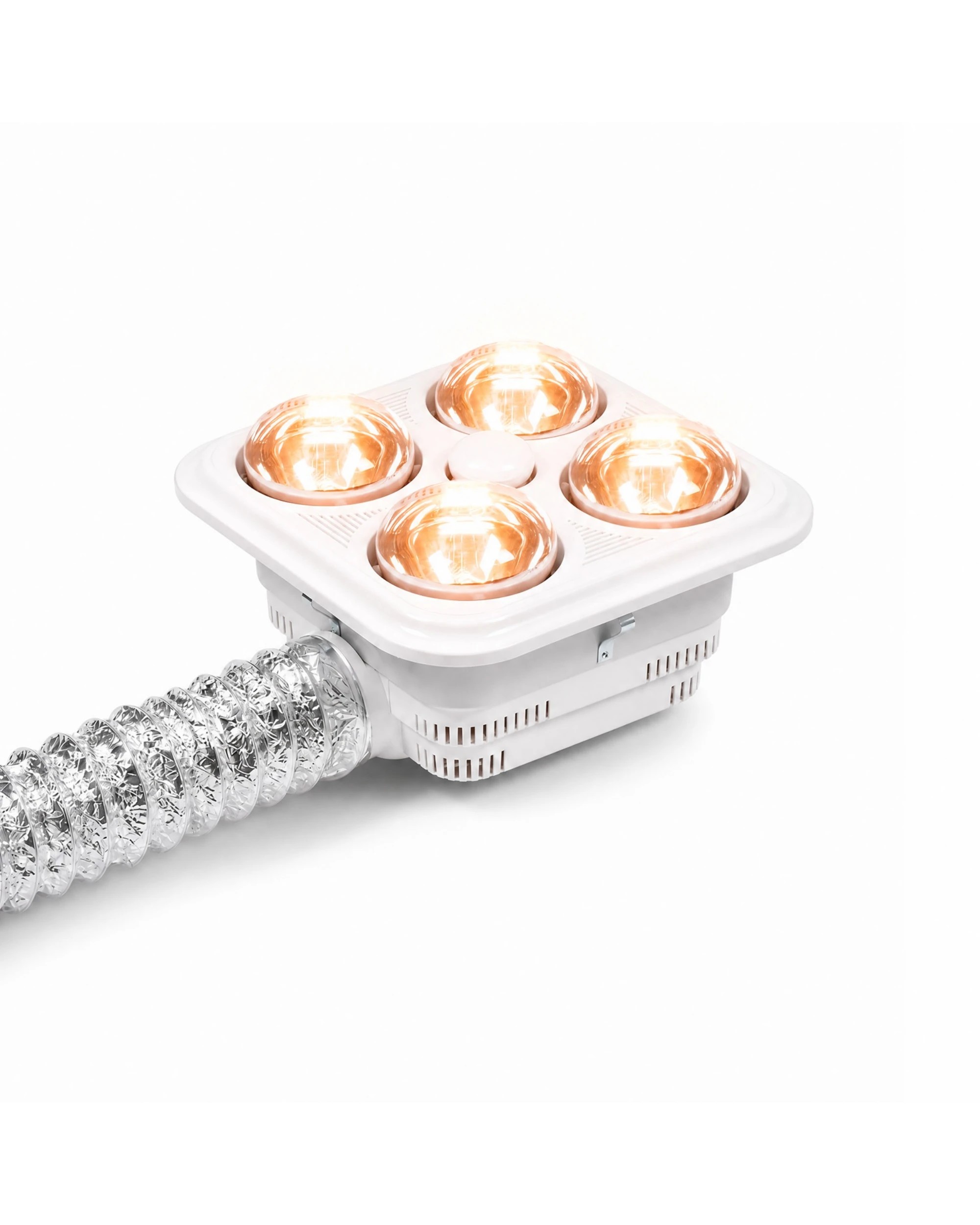 2 Advwin Bathroom Heater Light Fan Combo - White, 2 of 7
