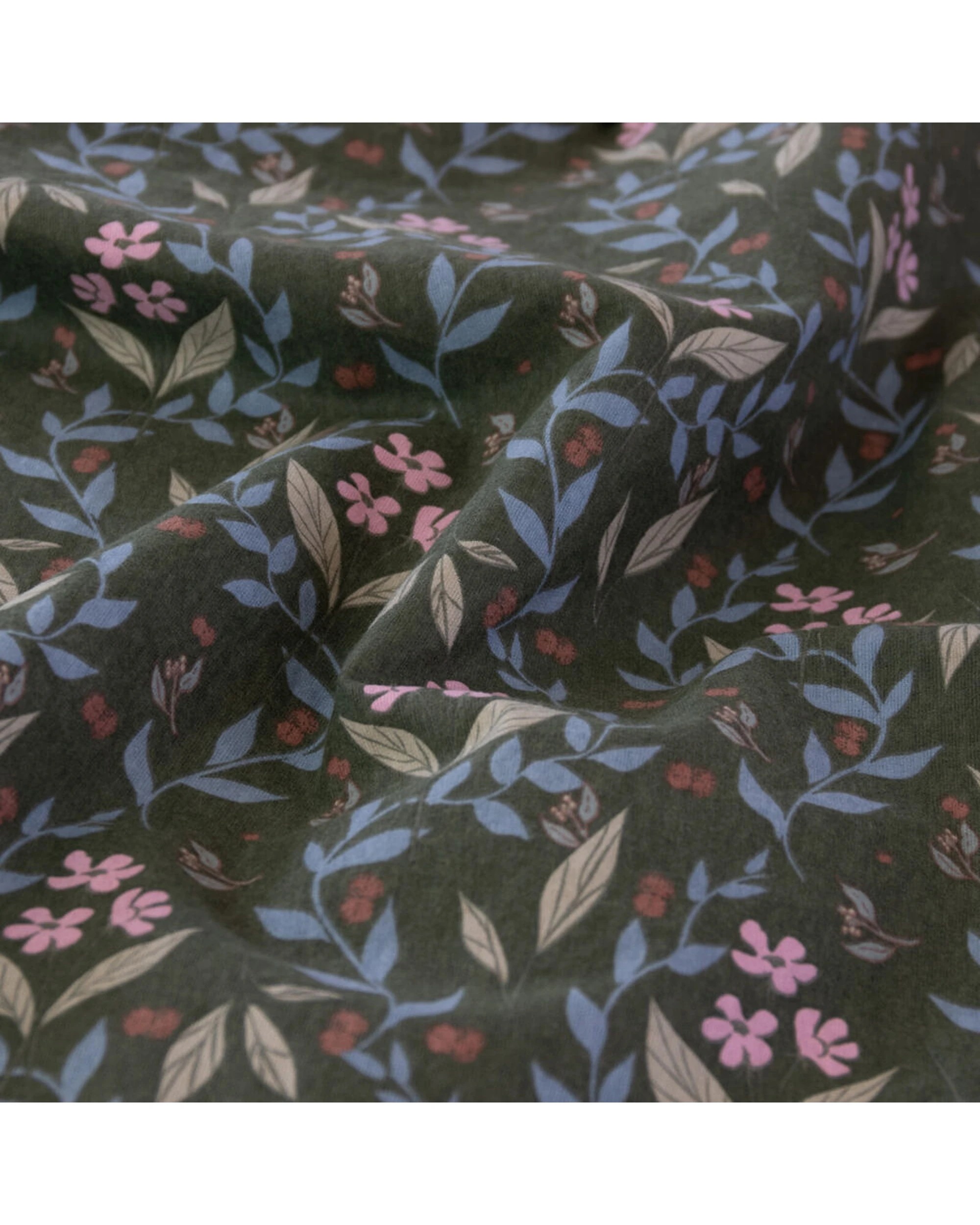 2 Ardor Boudoir Ditsy Flannelette Quilt Cover Set Floral - Double Bed - Pattern, 2 of 2