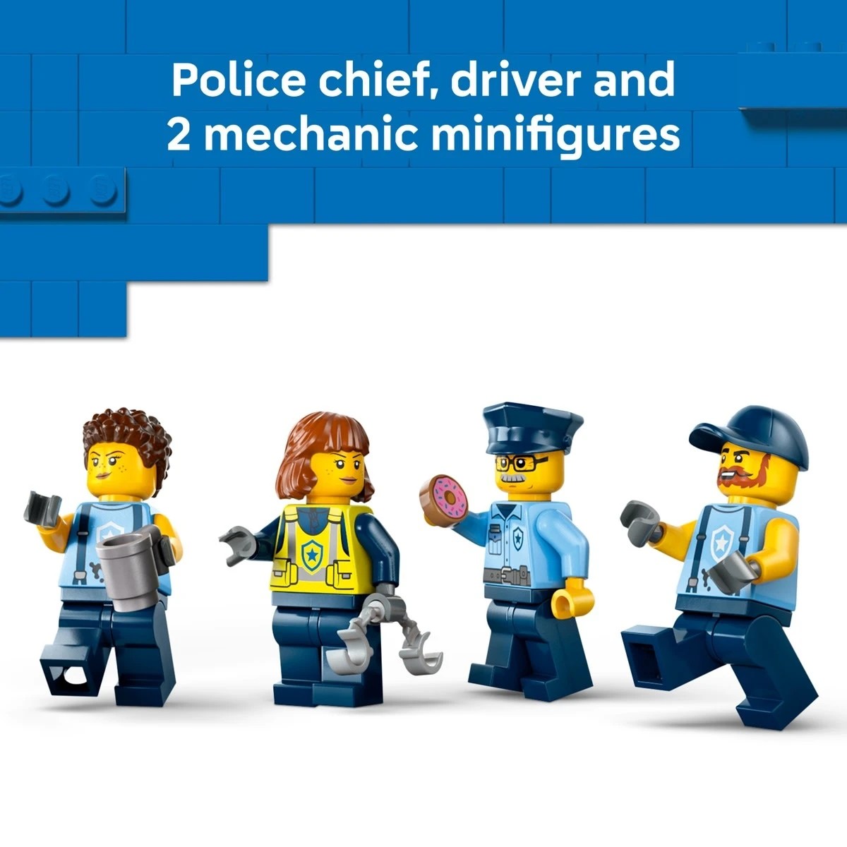 7 LEGO City Custom Police Car Garage 60457, 7 of 10