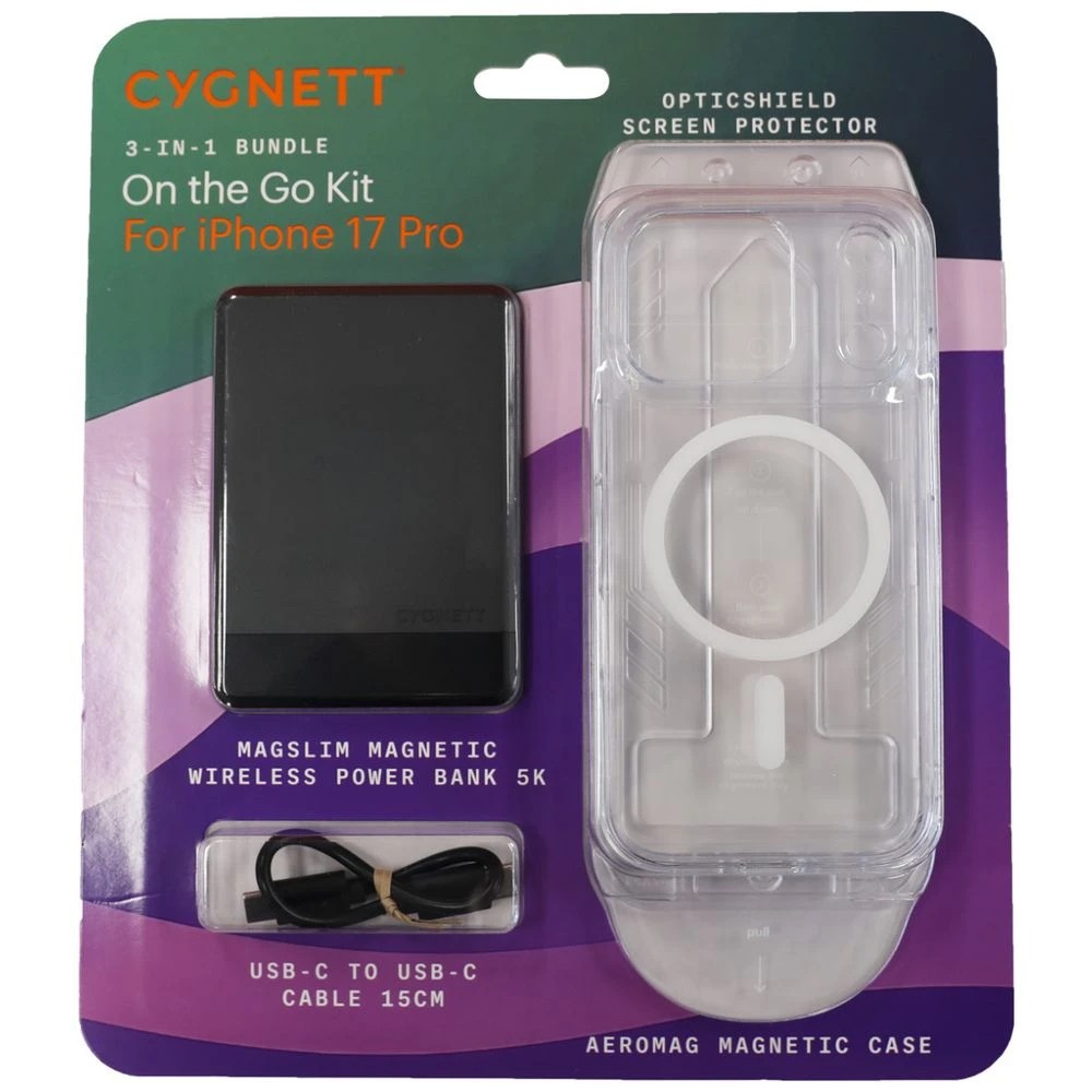 1 Cygnett On the Go iPhone 17 Pro Bundle, 1 of 5