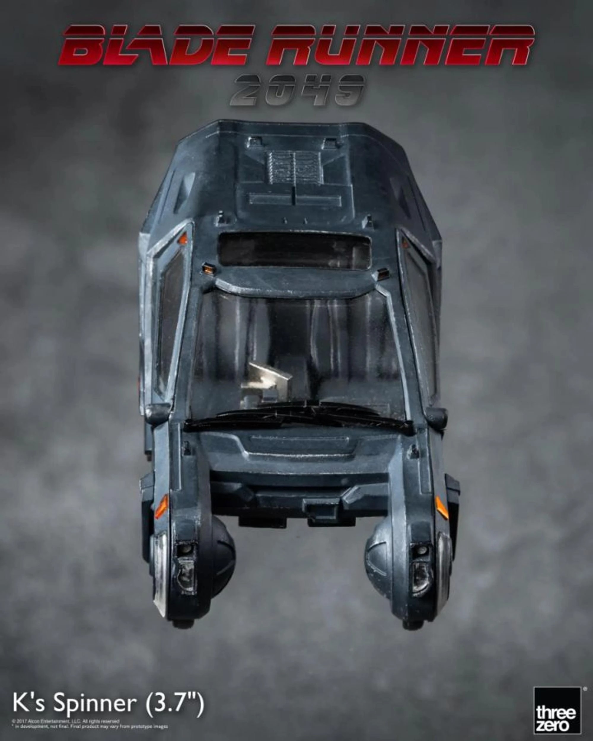 6 Threezero Blade Runner 2049 K'd Spinner 3.7 inch Replica Figure, 6 of 10