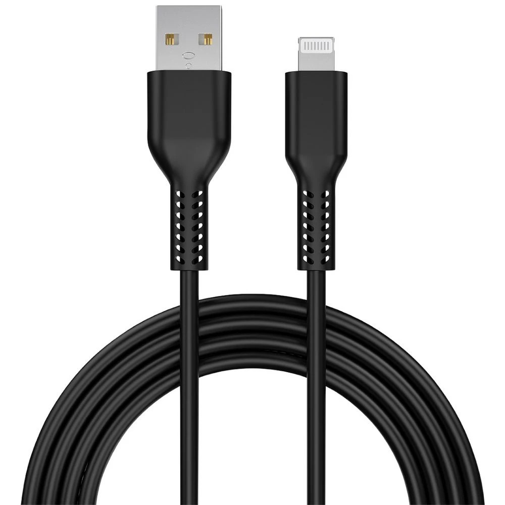 4 Keji USB-A to Lightning Cable 2m Black, 4 of 7