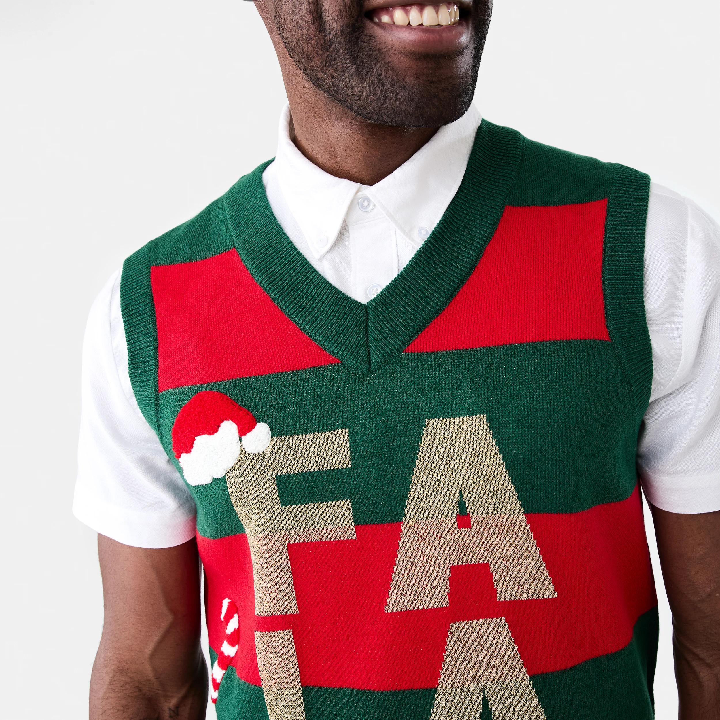 6 Christmas Knit Vest Xmas Fala, 6 of 7