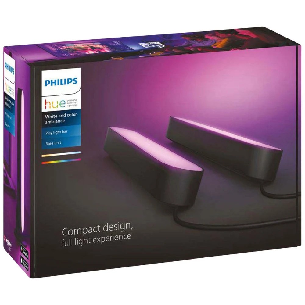 1 Philips Hue Play Smart Light Bar Double Pack Black, 1 of 10